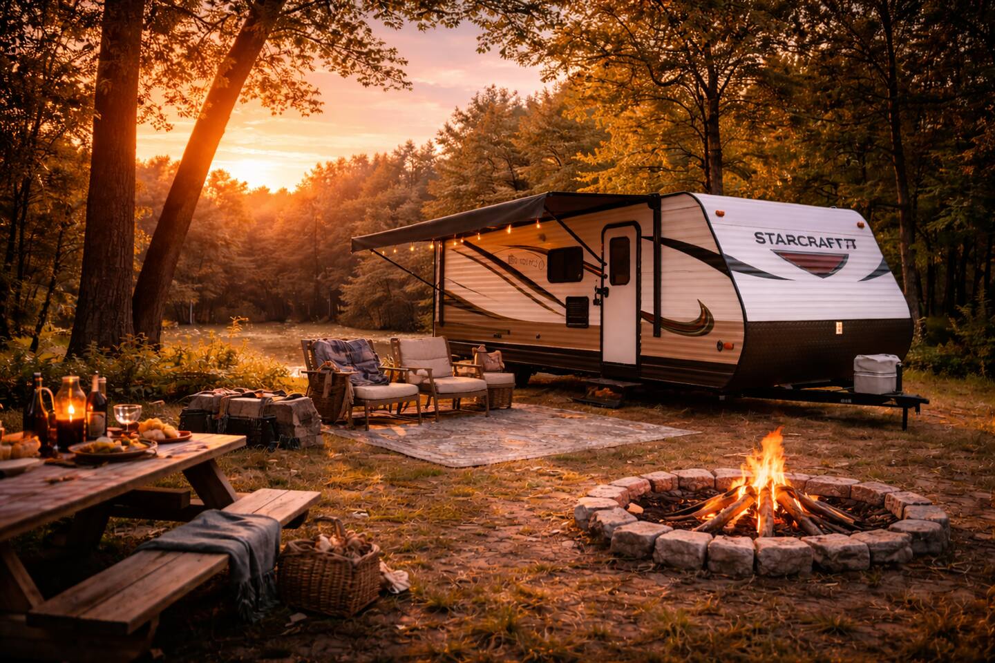 Freckles Cozy Glamping Camper