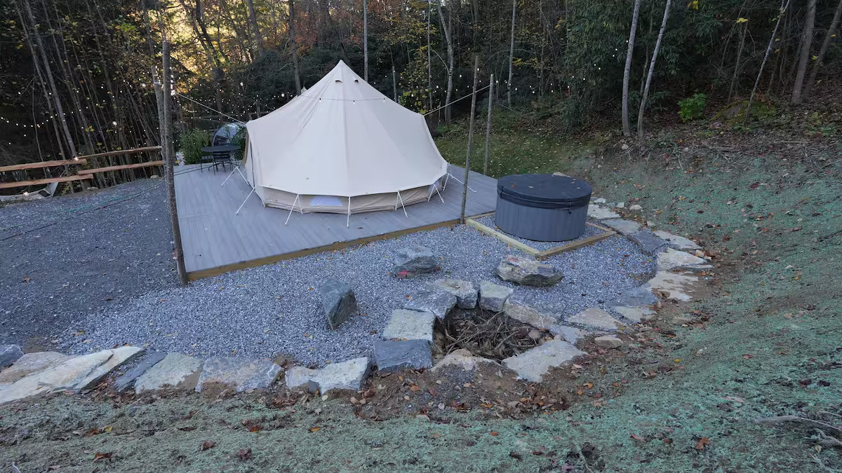 Brand New! Camp #7 with Bathhouse