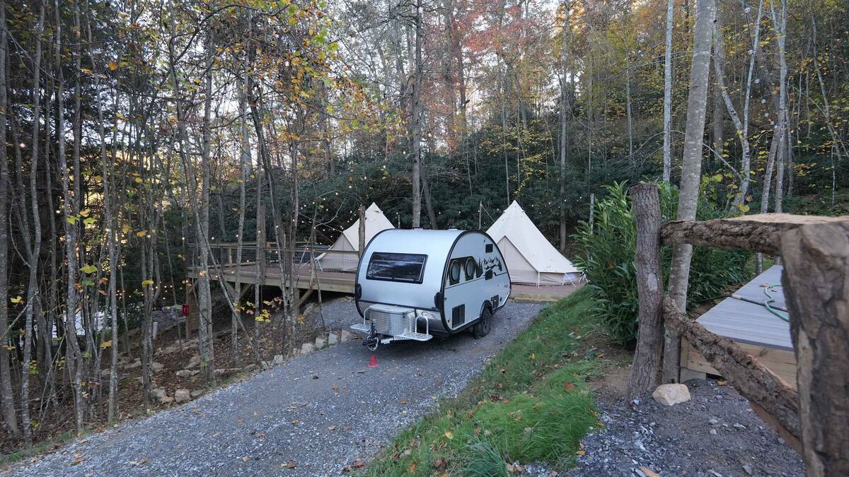 Brand New! Camp #6 with Bathhouse