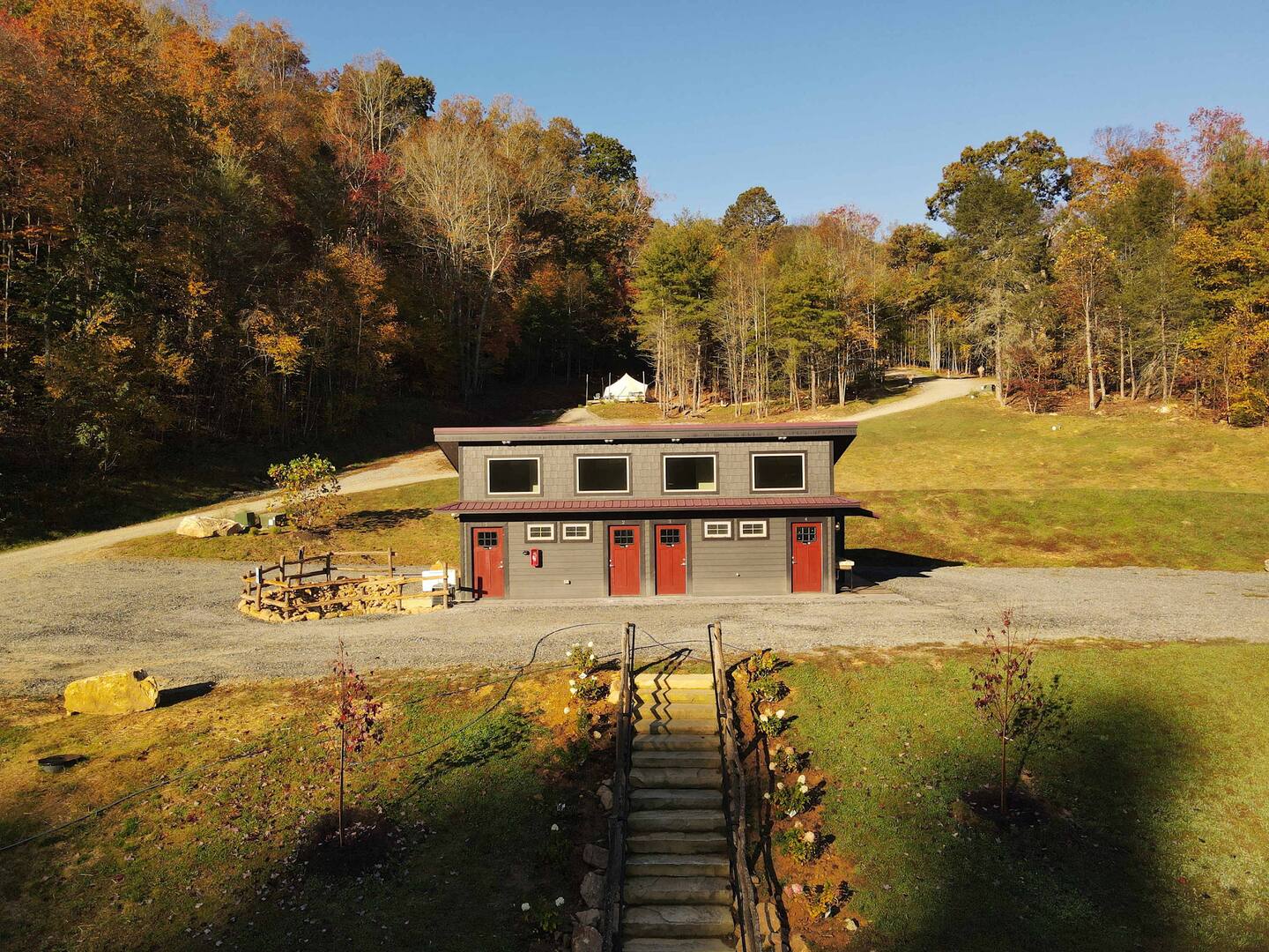 Brand New! Camp #2 with Bathhouse