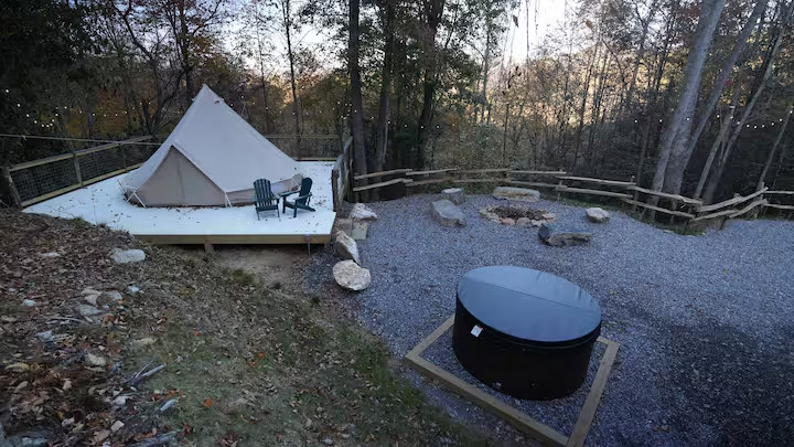 Brand New! Camp #4 with Bathhouse