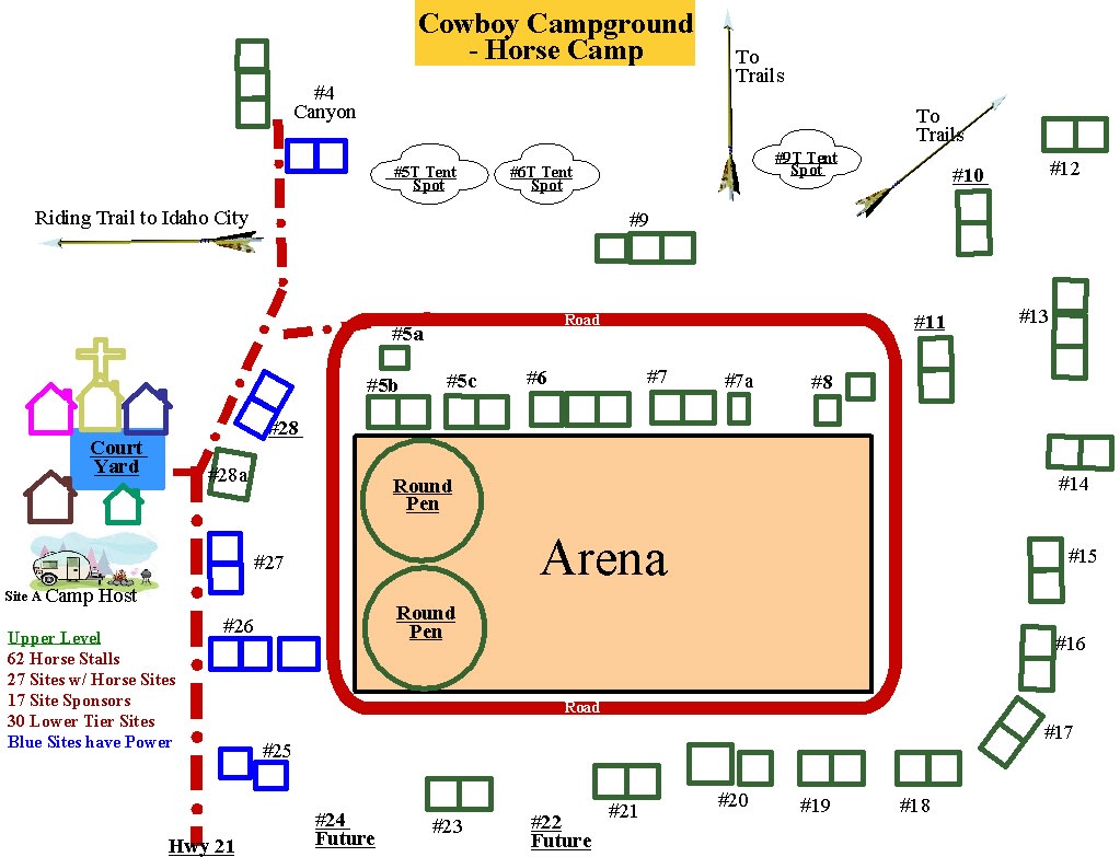 Cowboy Campground at Legacy Park