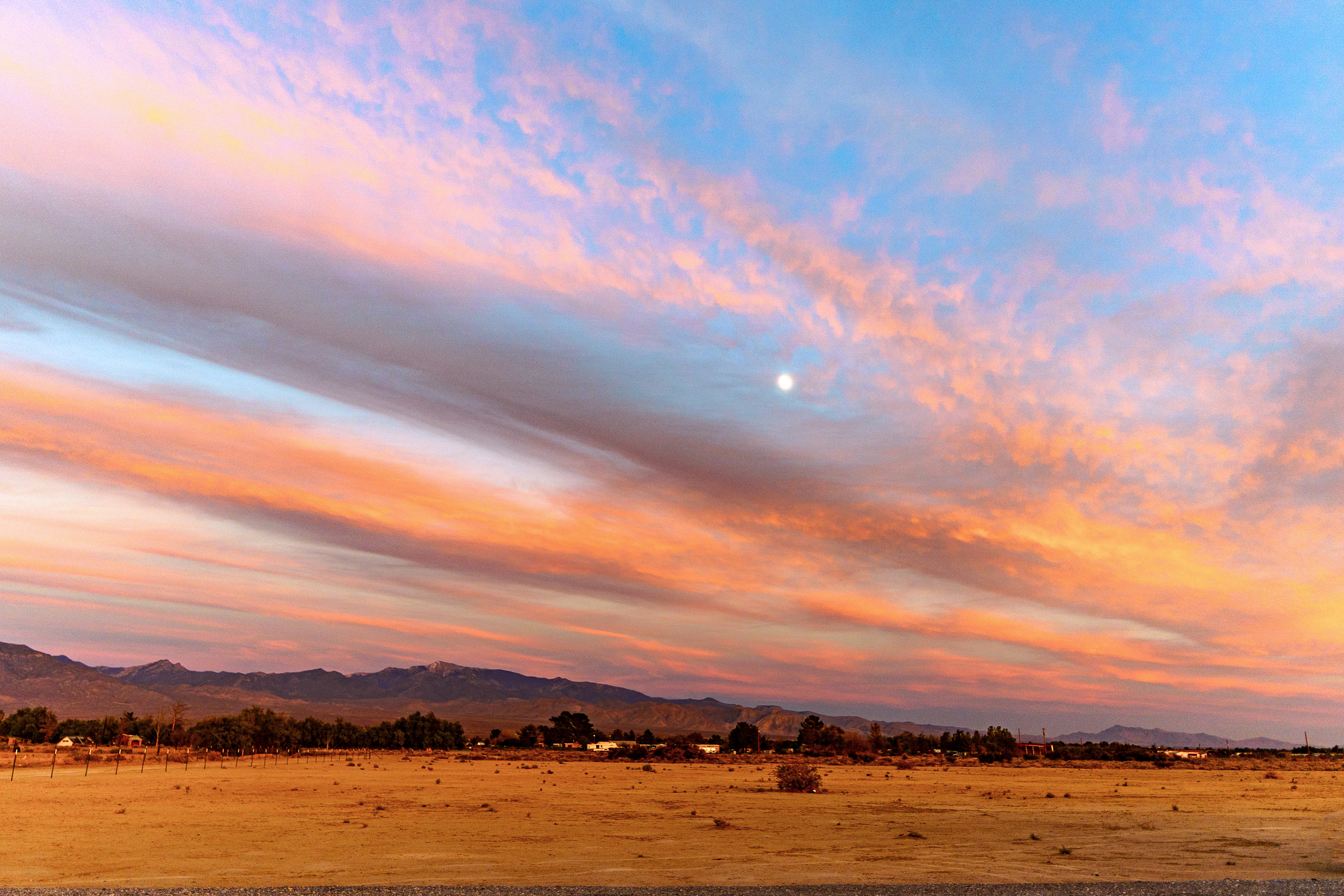 Mountain View and gorgeous sunsets on this property! This is the view you will have from the RV site. Relax and enjoy.