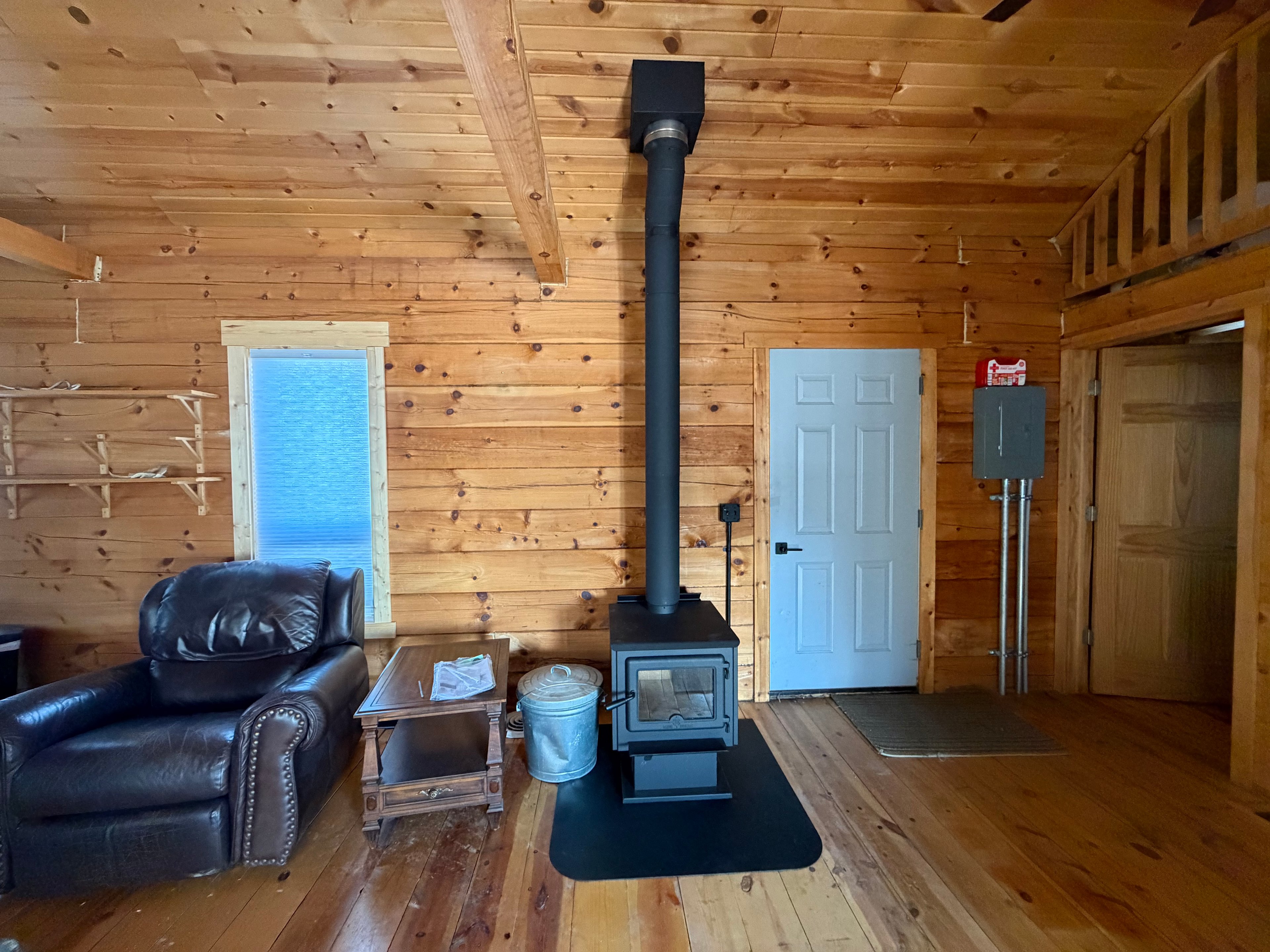 Just installed a new wood burner!
