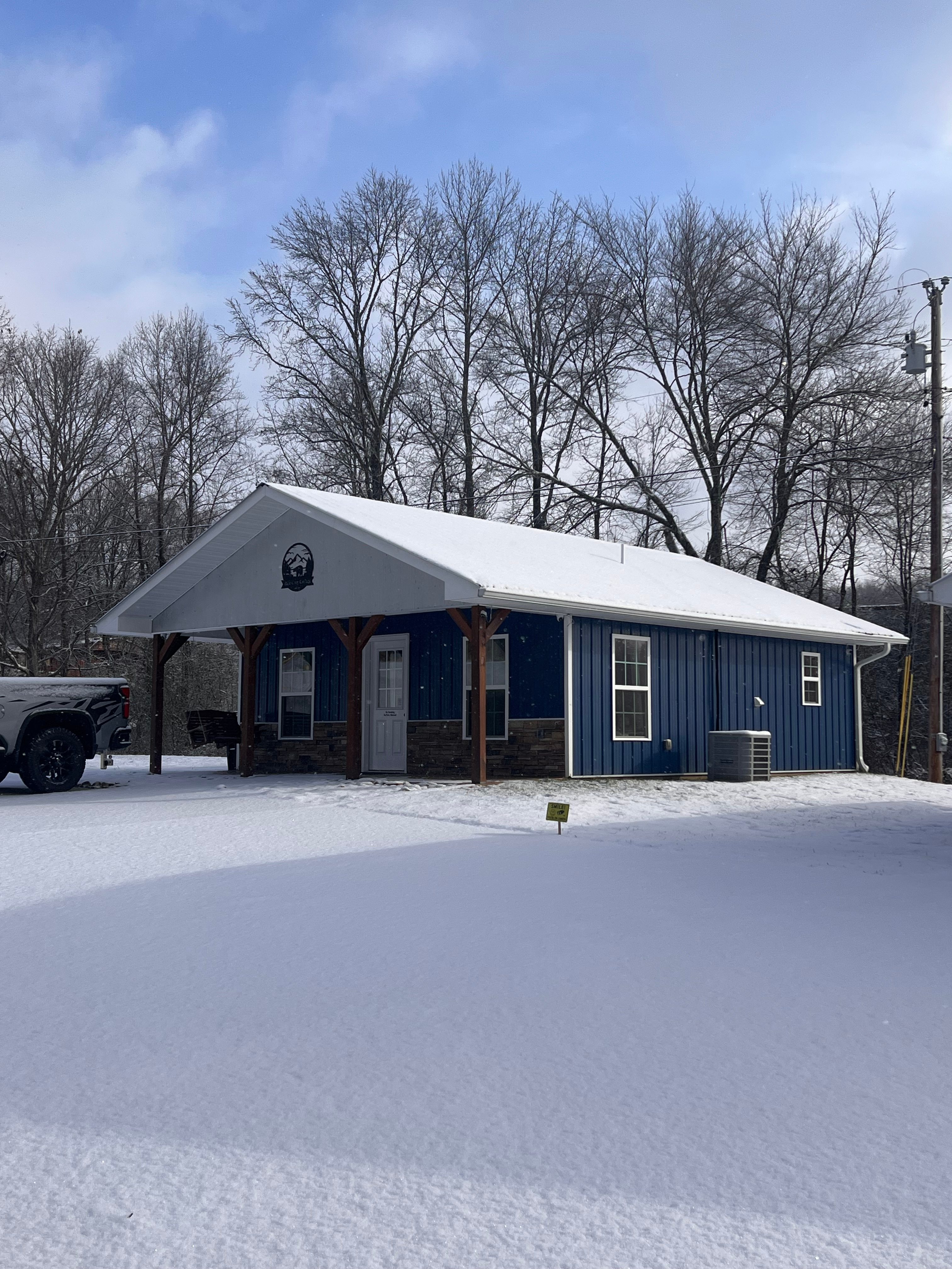 Cozy Blue Cottage