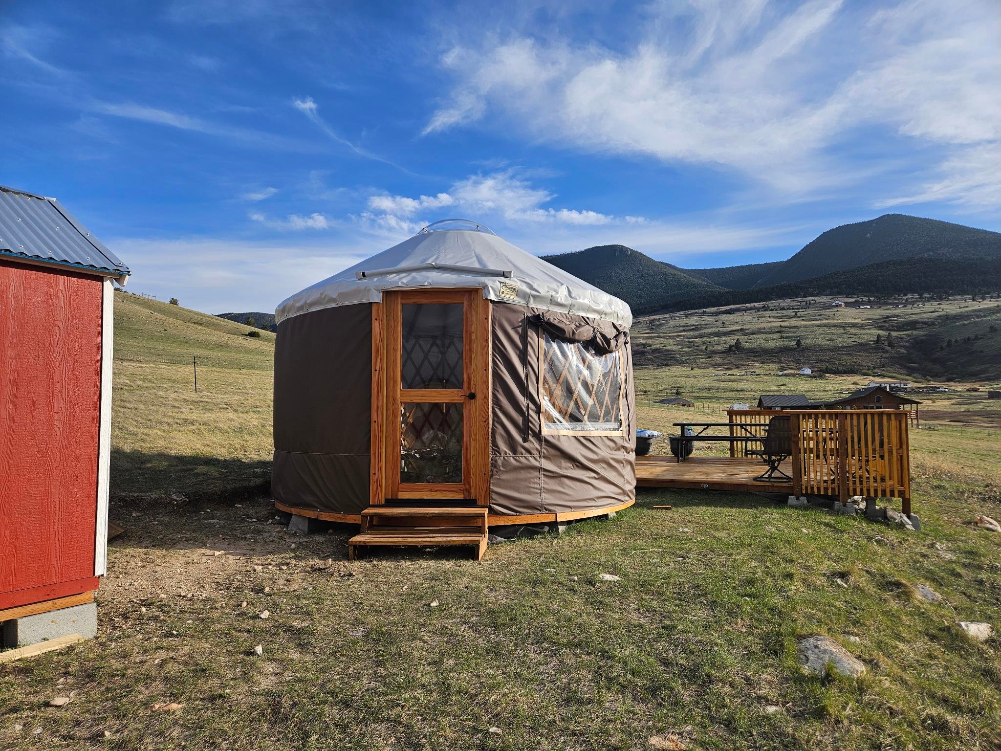 Yellowstone Yurt Eco Farm Stay
