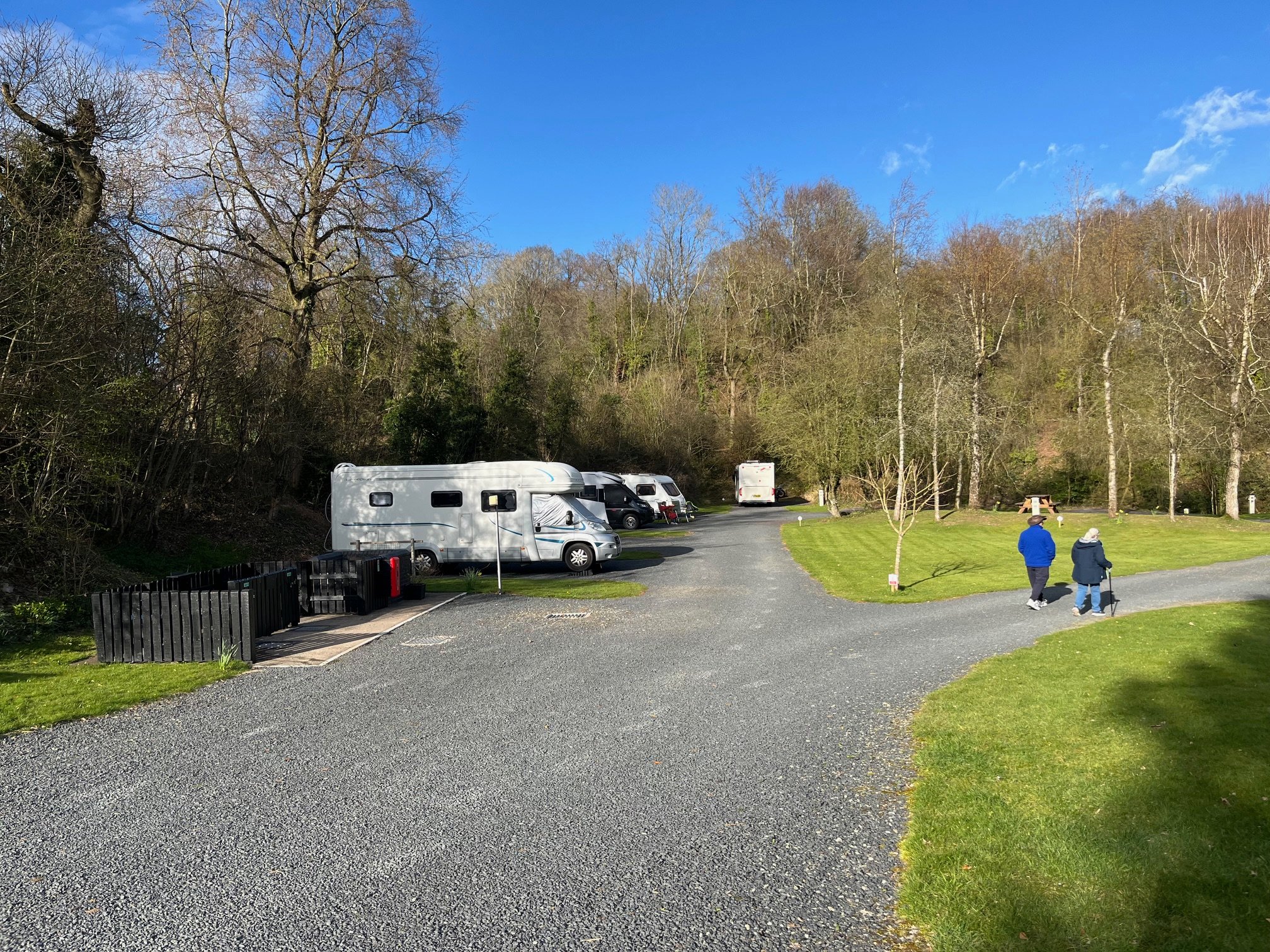 Campsite on Bromyard Downs
