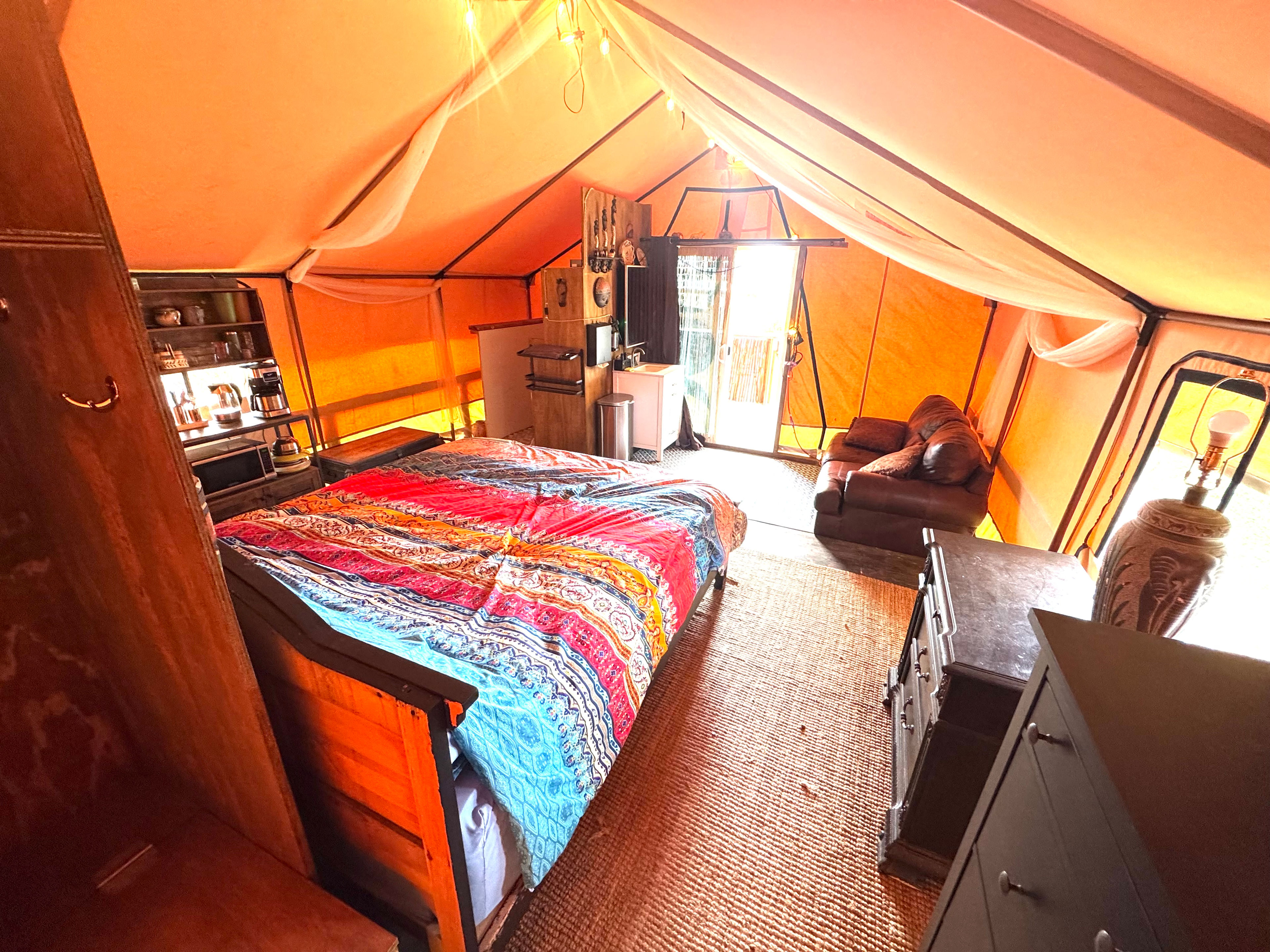 Secluded Safari Tent