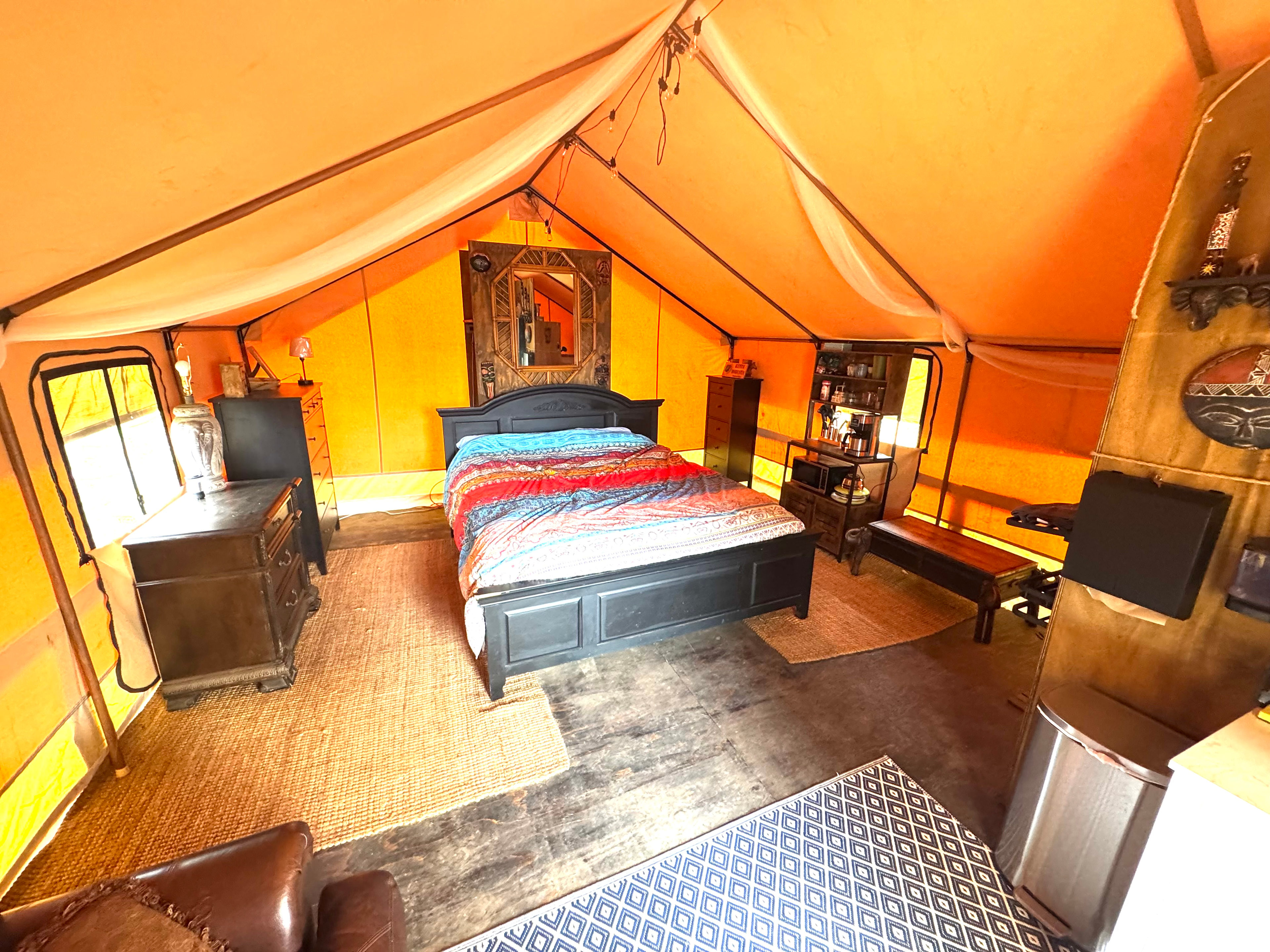 Secluded Safari Tent