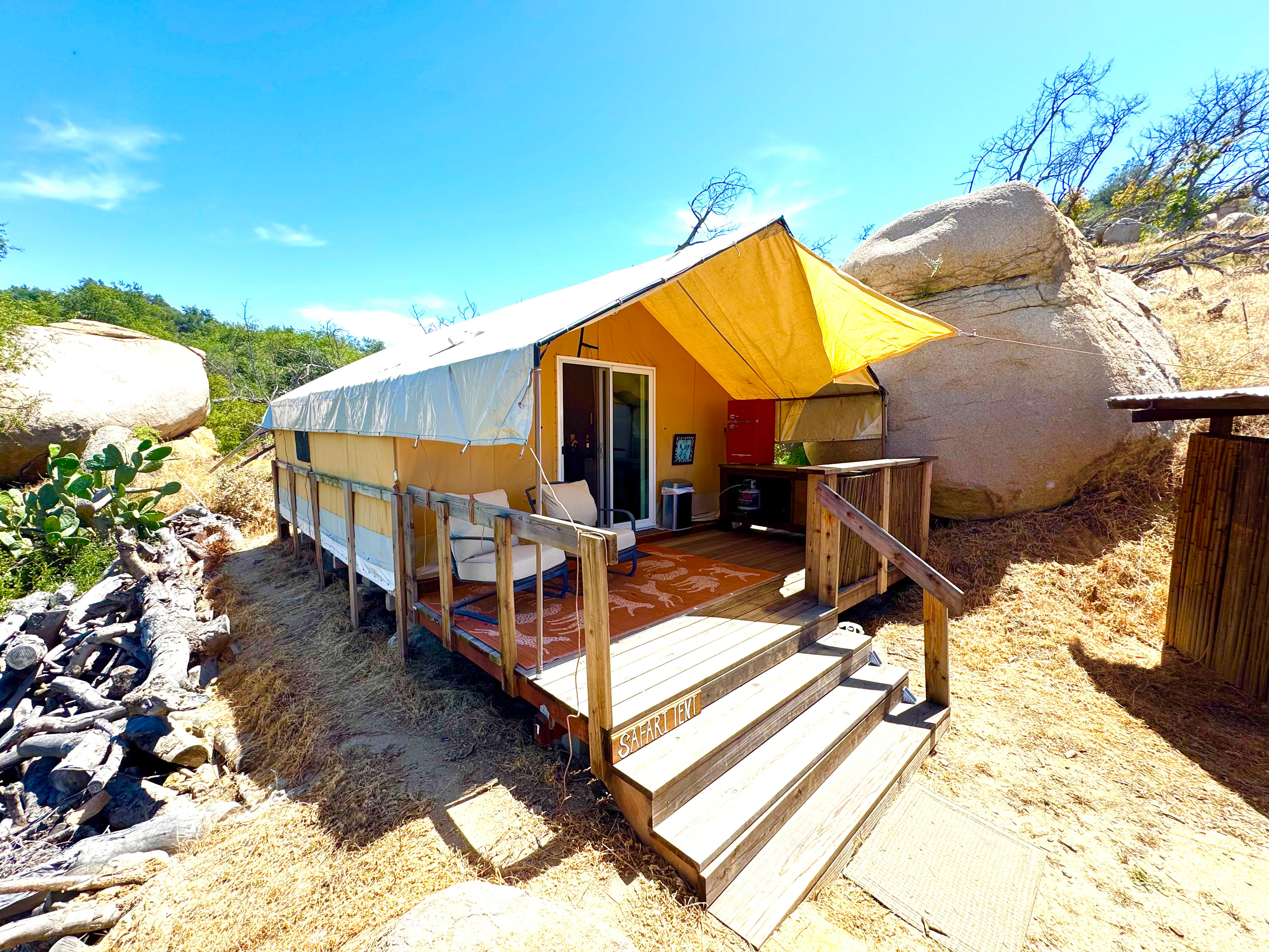 Secluded Safari Tent