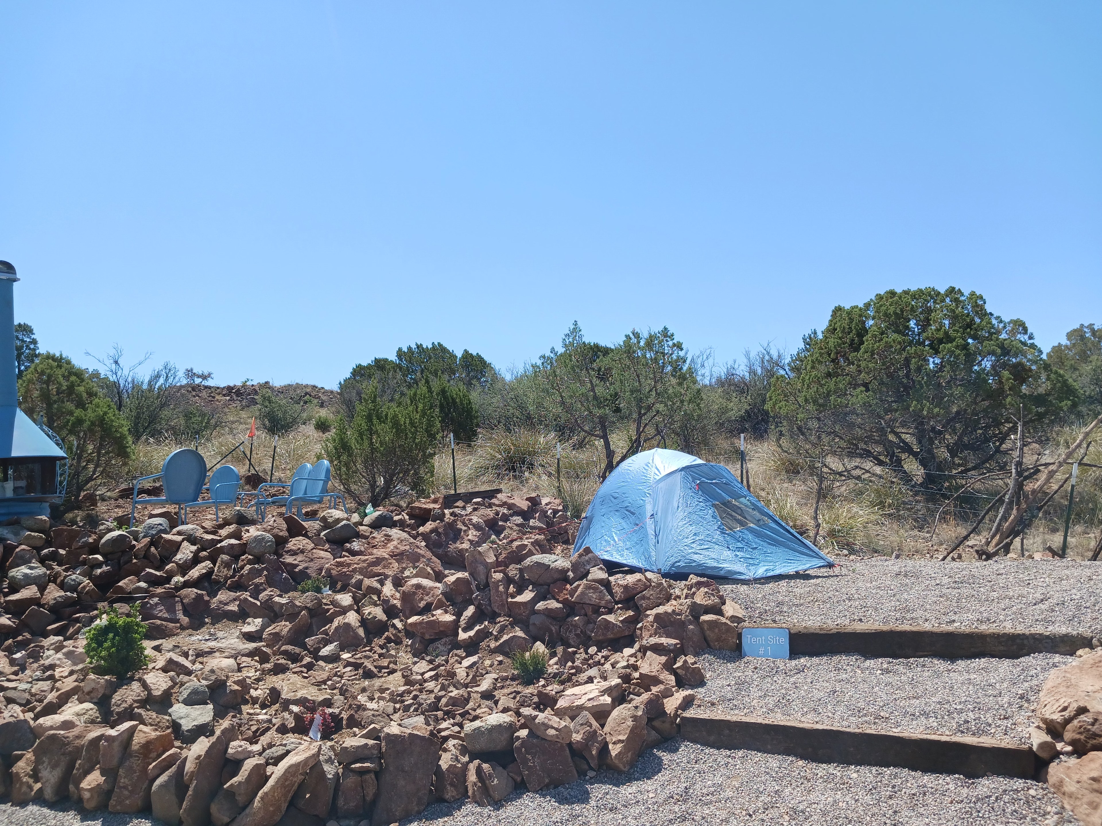 Tent site # 1