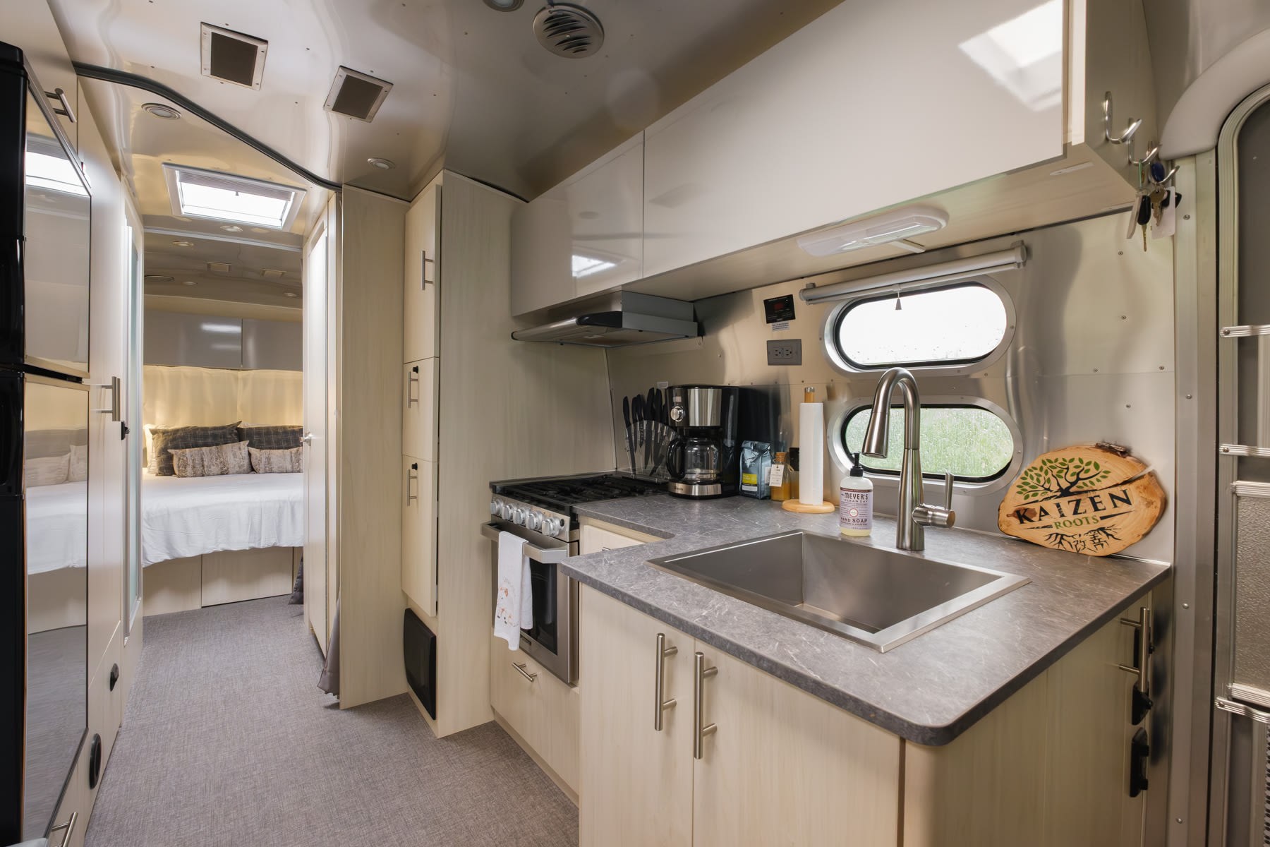 Super clean and very well stocked RV. 