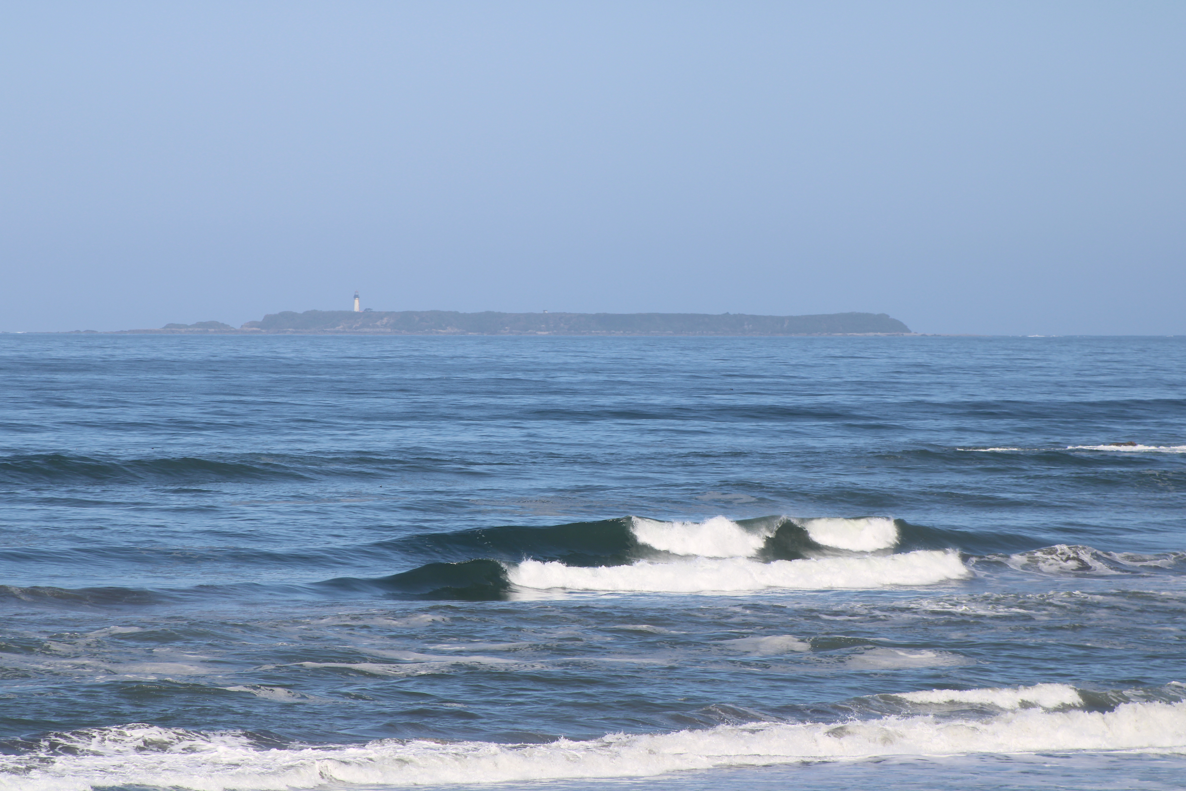 Destruction Island Lighthouse, at Kalaloch beach