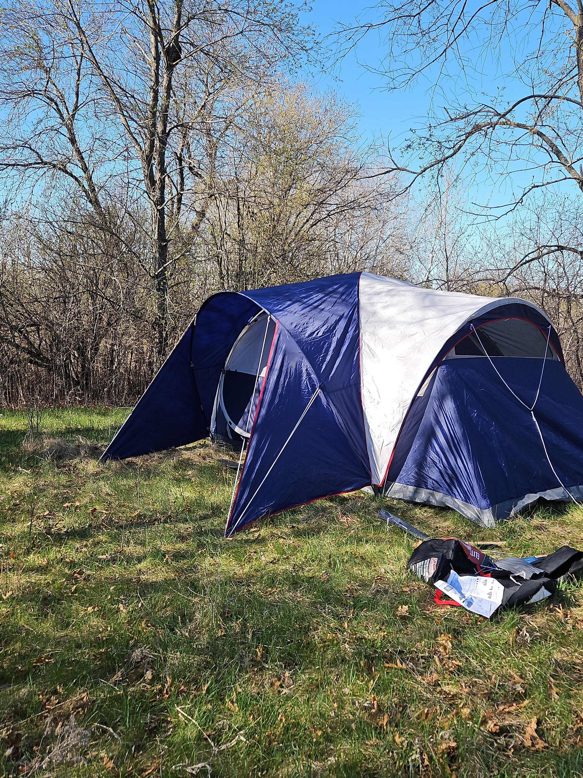 Lots of space for tents 