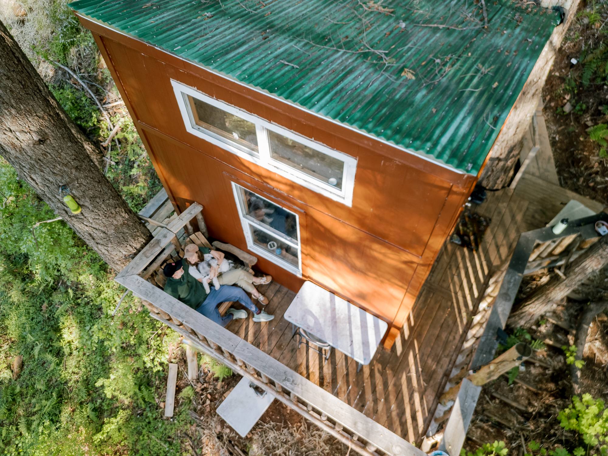 Treehouse from above