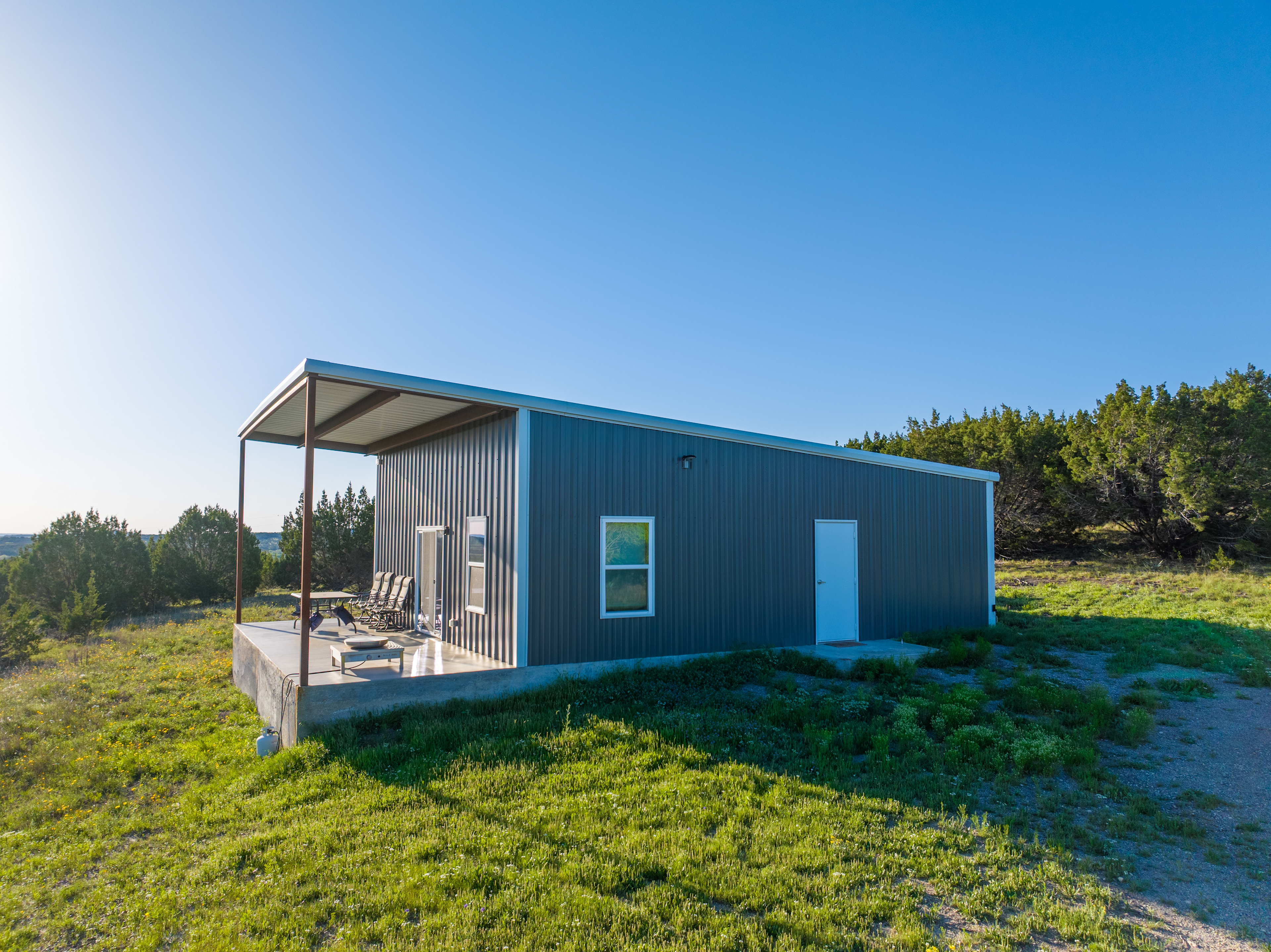 Sprague Ranch: Cabin Stay with Mesquite Fire, Trails & Hill Country Views