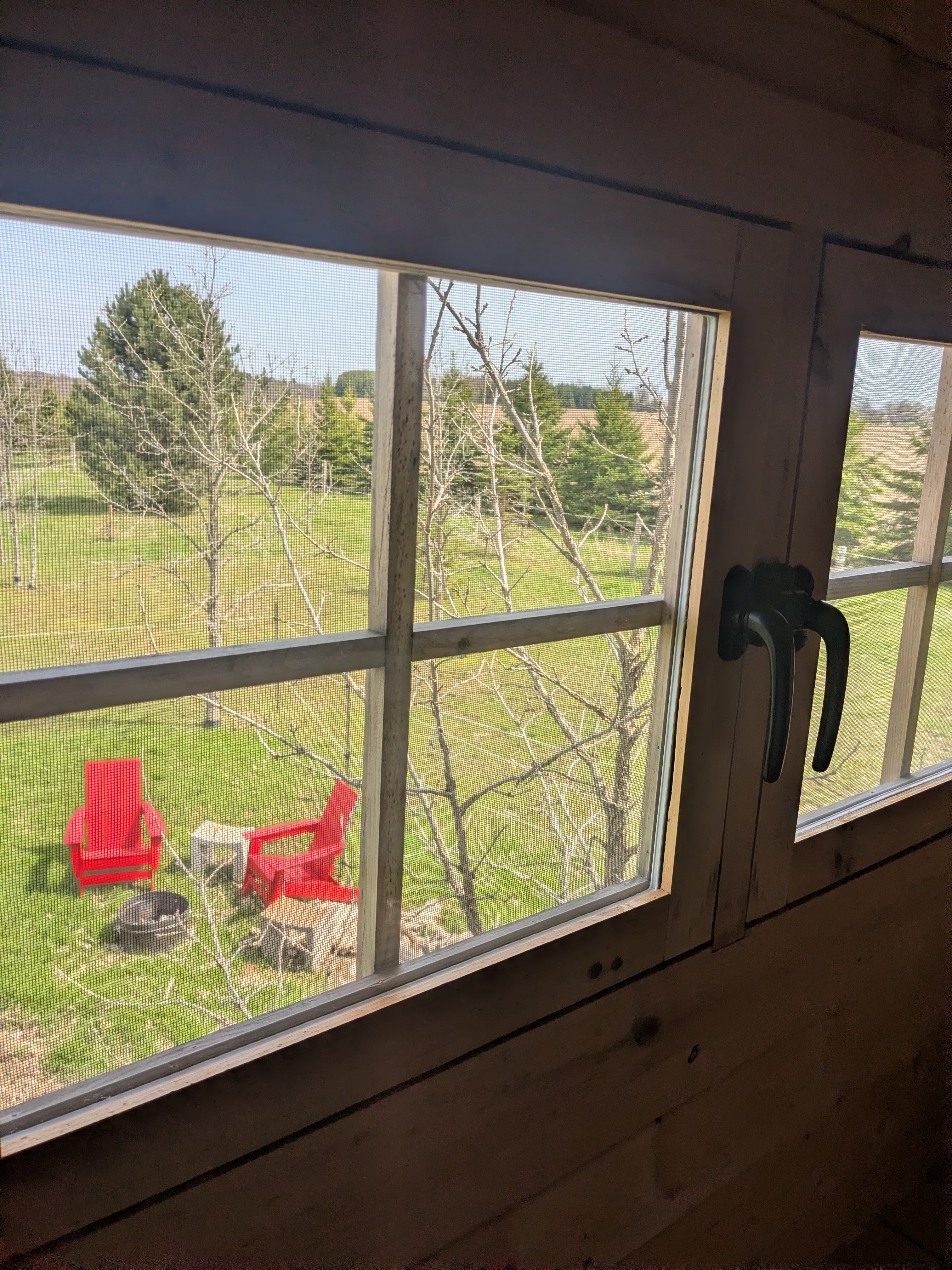The Pine Bunkie at Tiny Farm