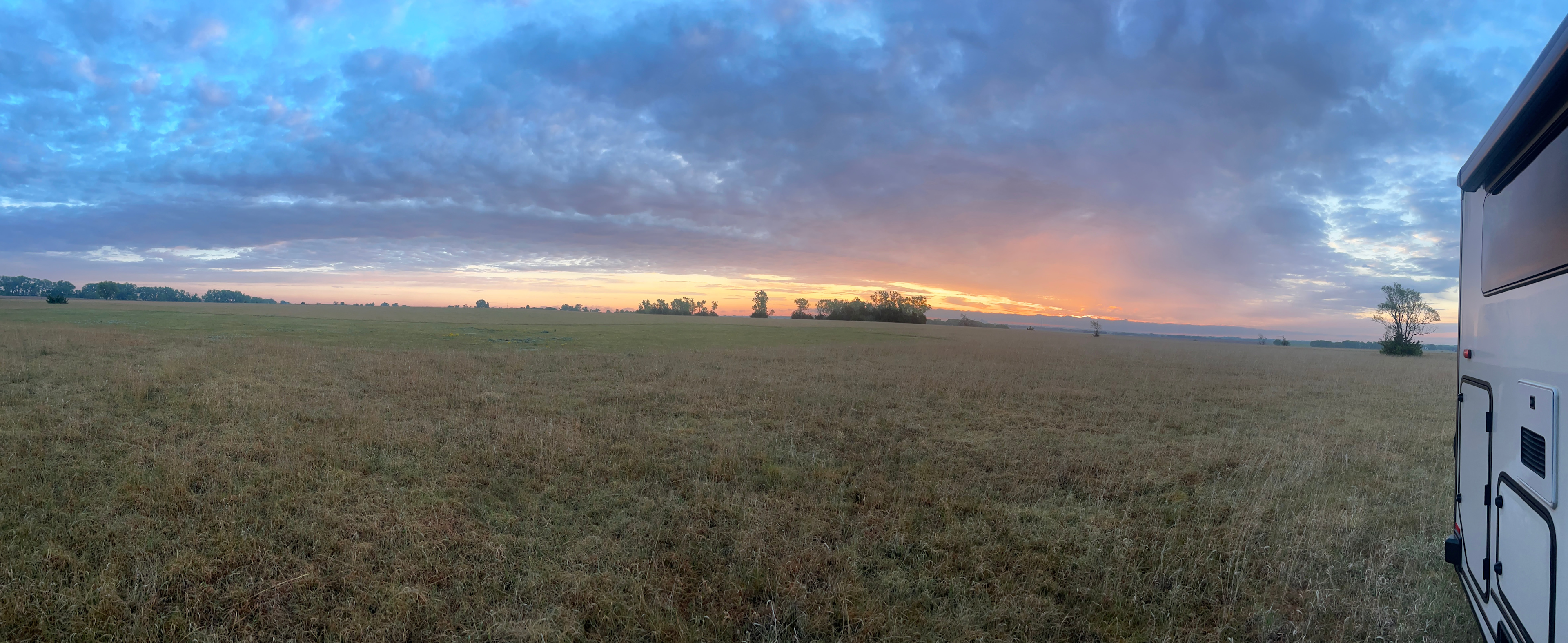 View from our van