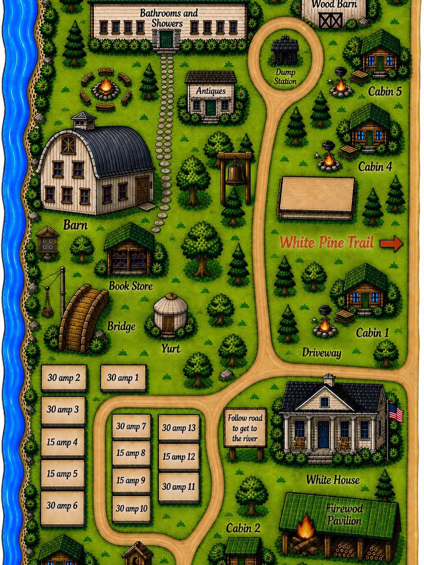 Gray's Riverside Camp