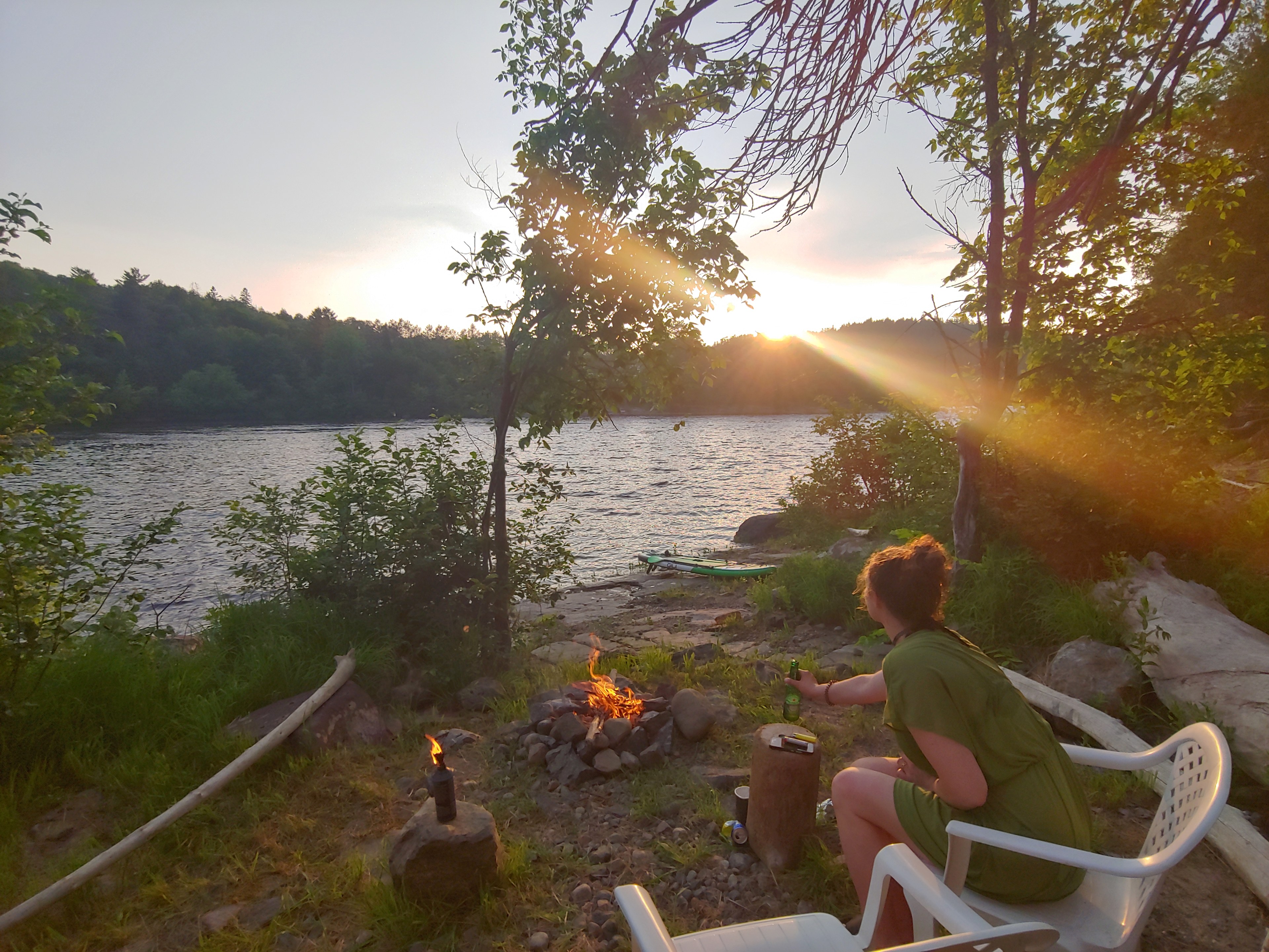 Sunset riviere rouge