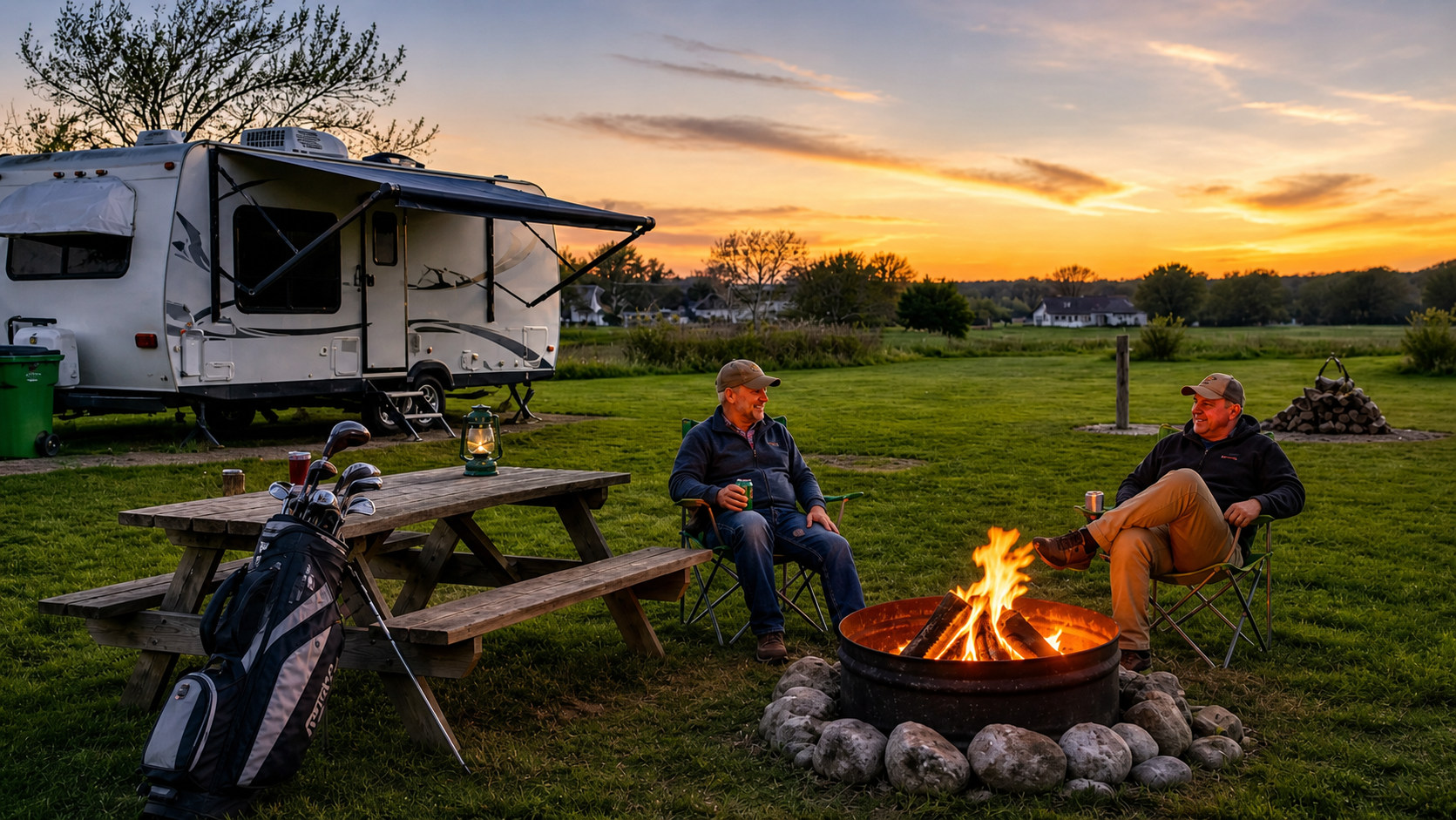 Birdie & Bonfire Camp