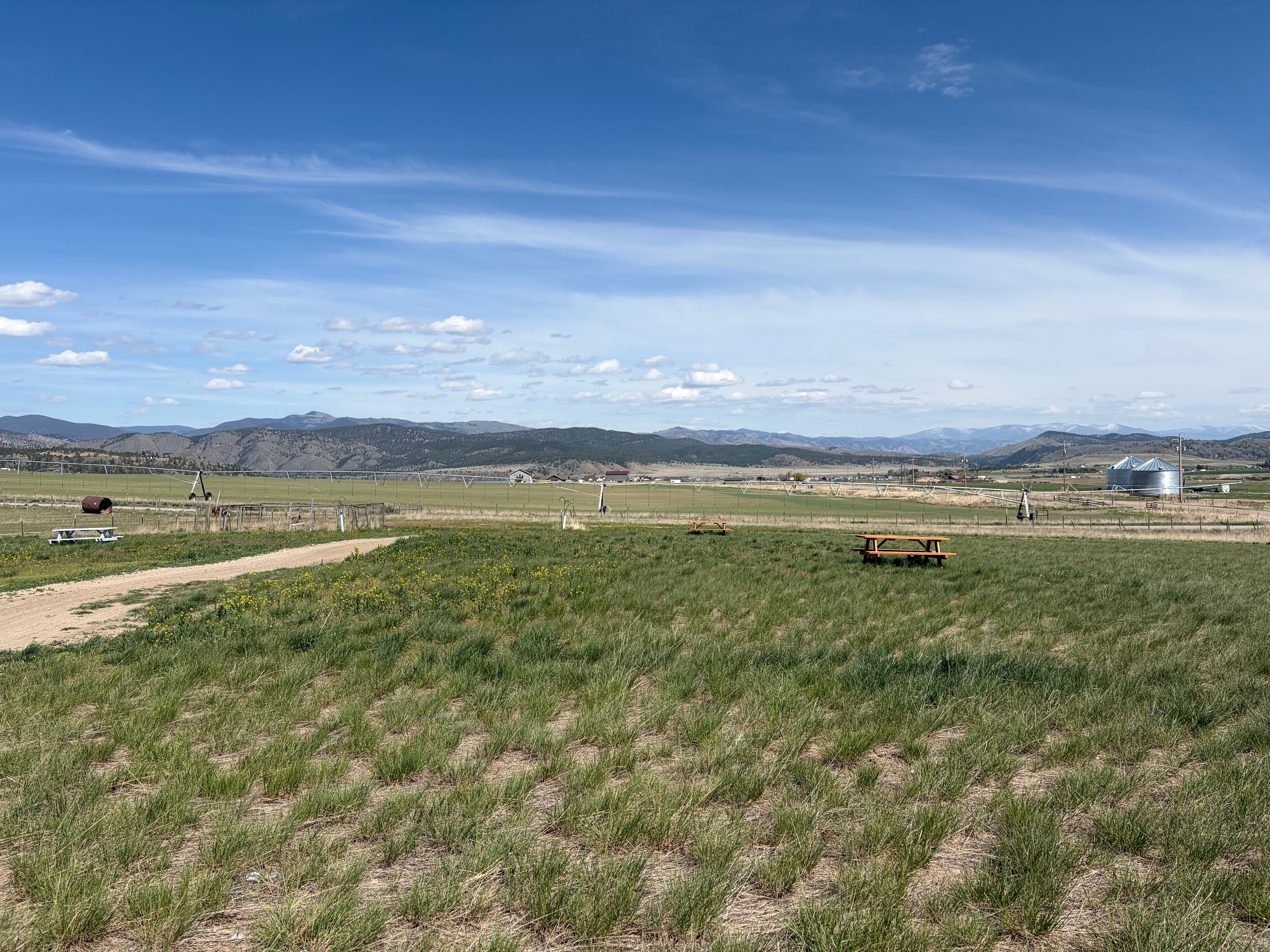 Hilltop Camp near Hauser Lake