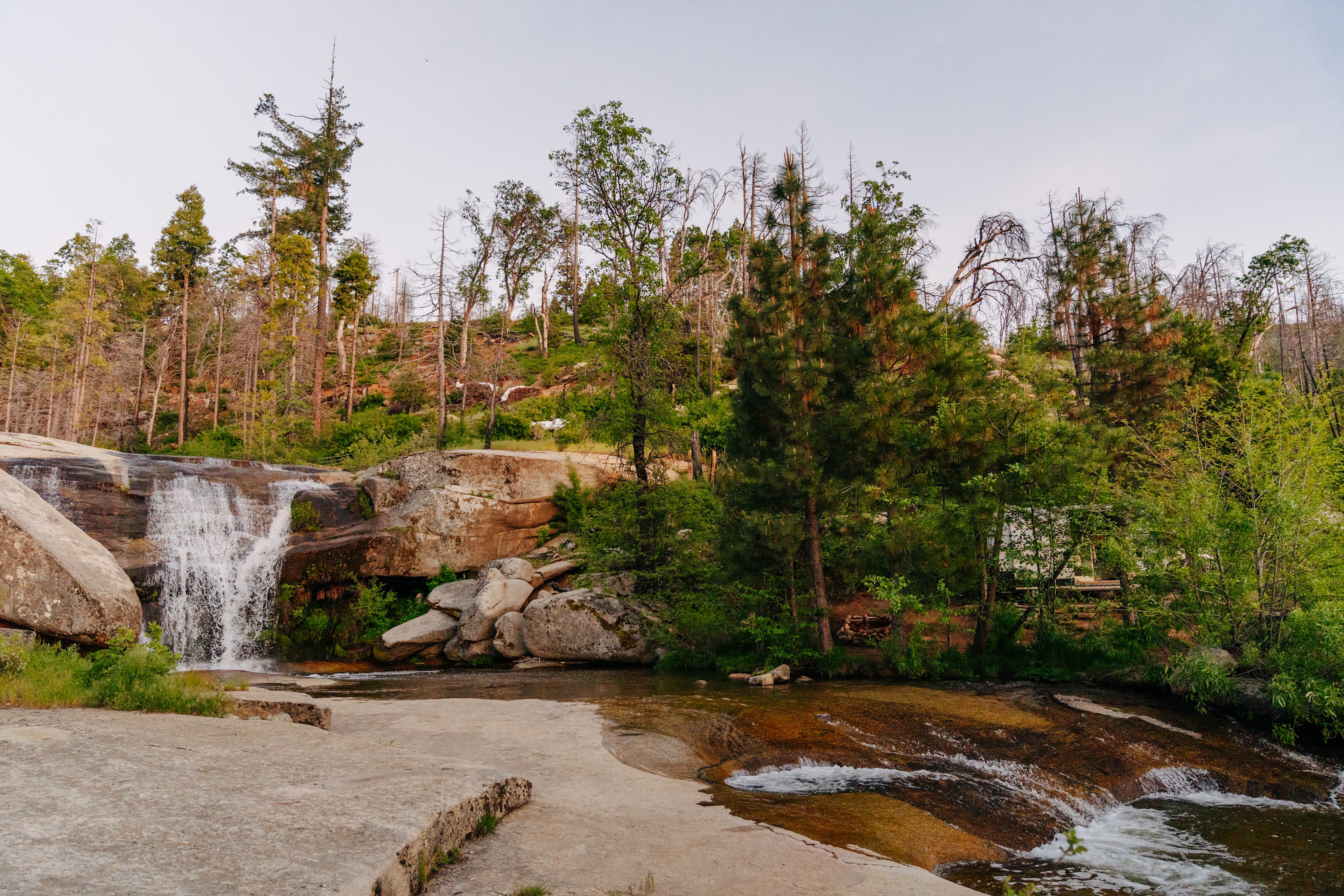 Musick Creek Falls  by Shaver Lake
