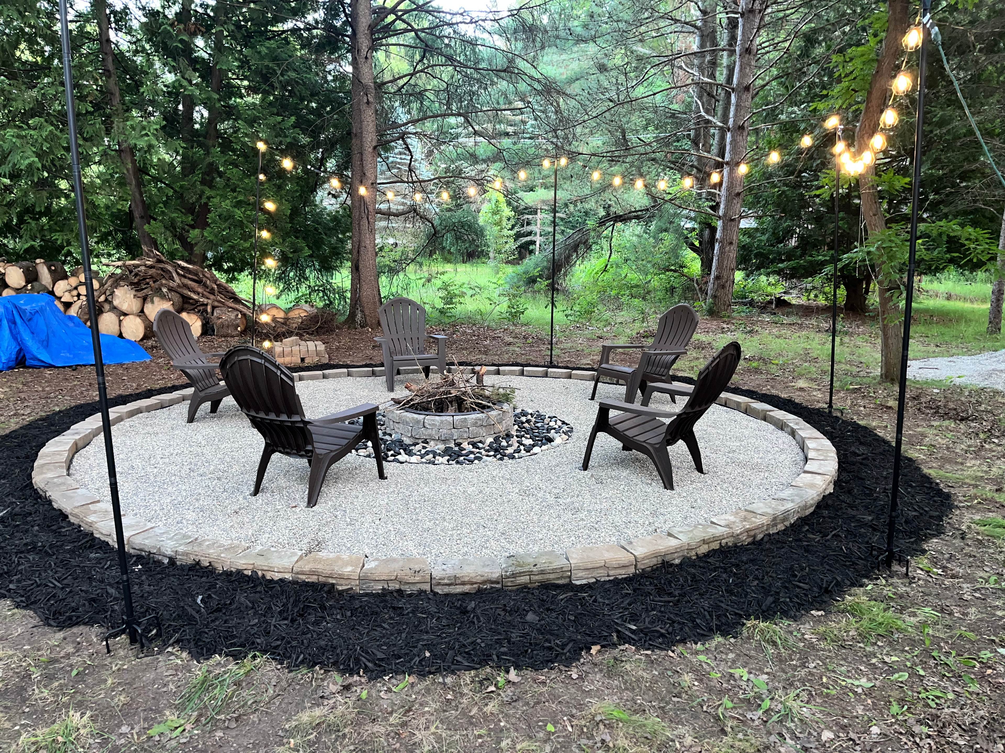 Cozy RV and Magical Firepit