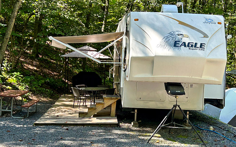 Camp-A-While Campground - Camping Site