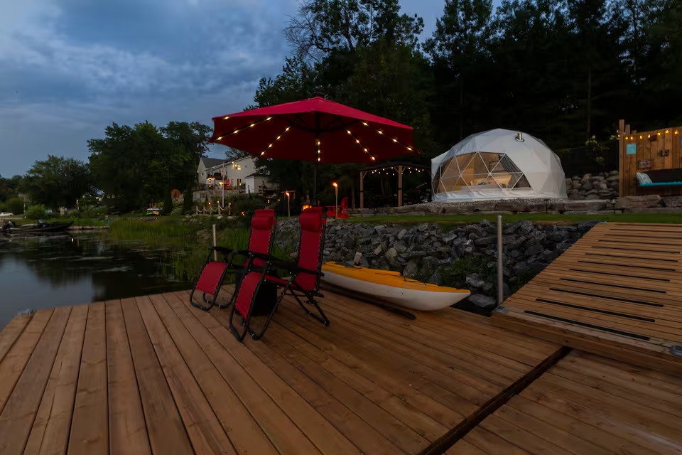Ottawa Riverfront Glamping - Sunrise Dome