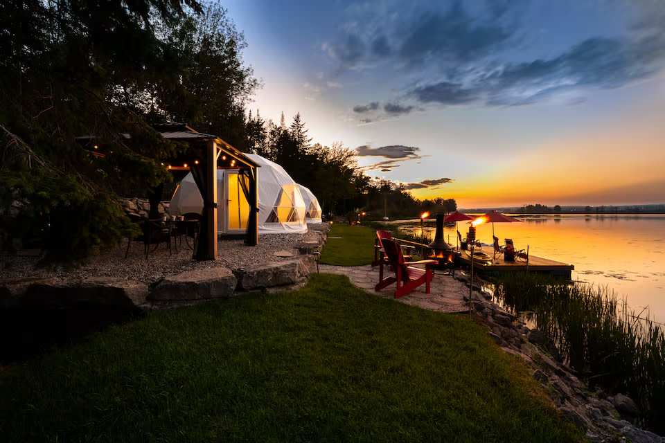 Ottawa Riverfront Glamping - Sunrise Dome