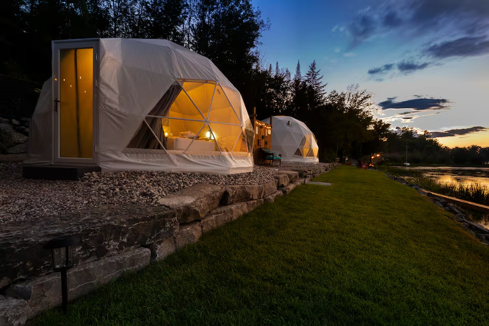 Ottawa Riverfront Glamping - Sunrise Dome