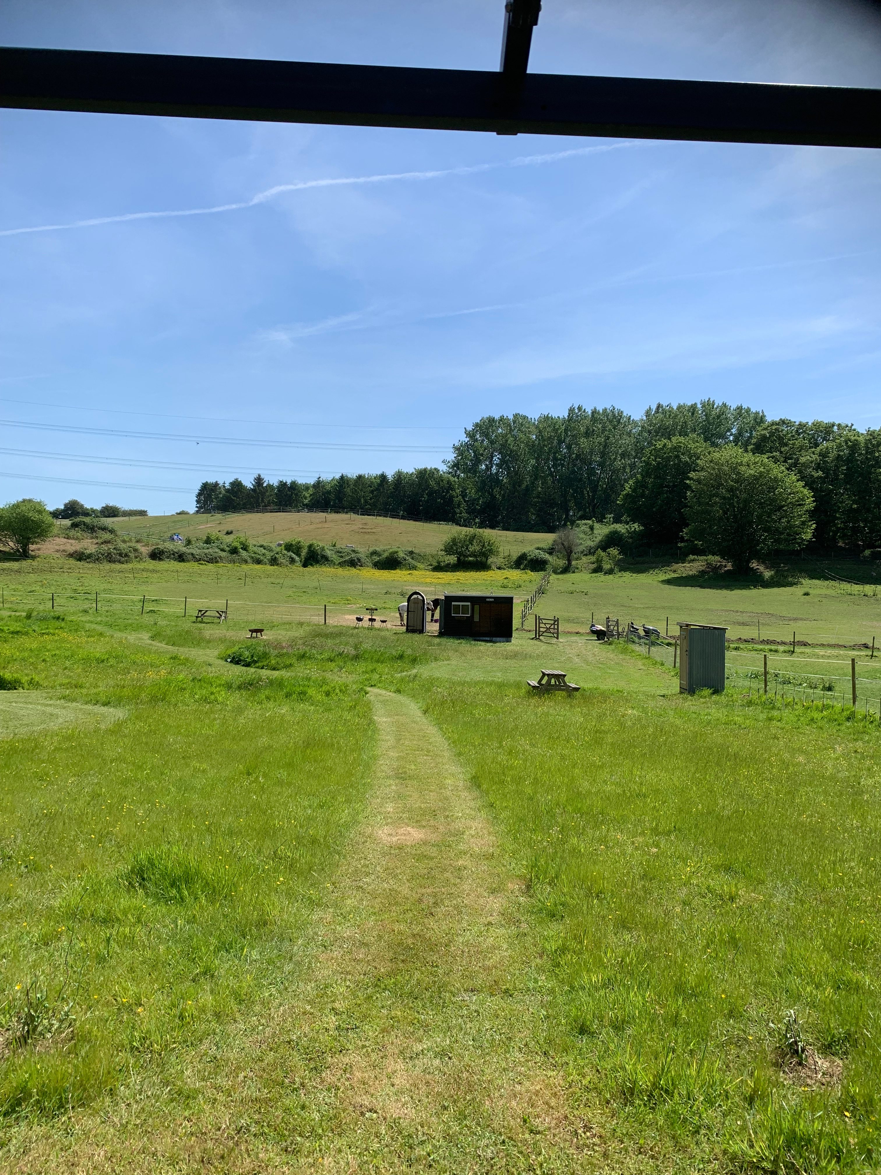 Benton End Camping Pitches