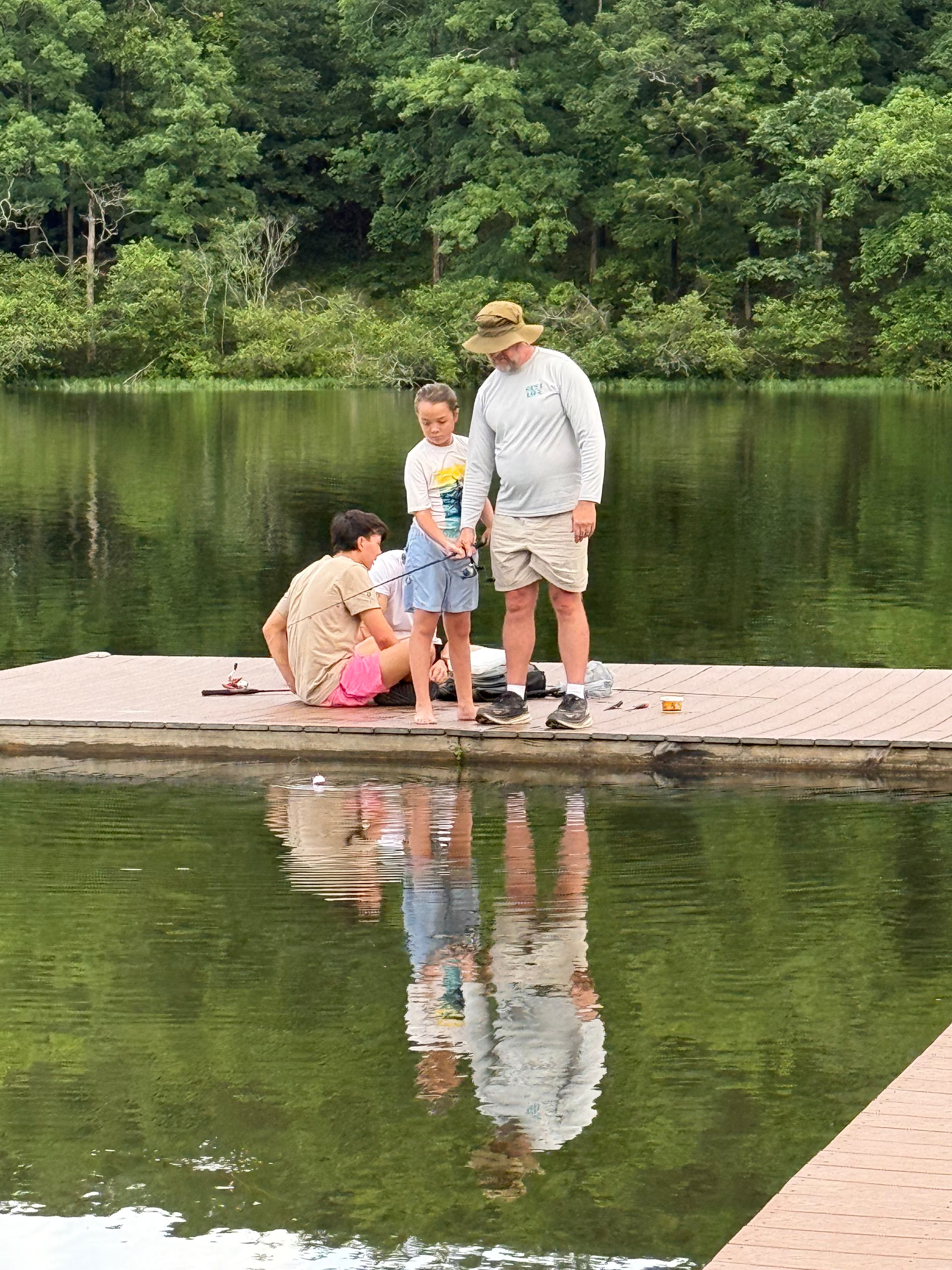 Fishing in Beaver Lake