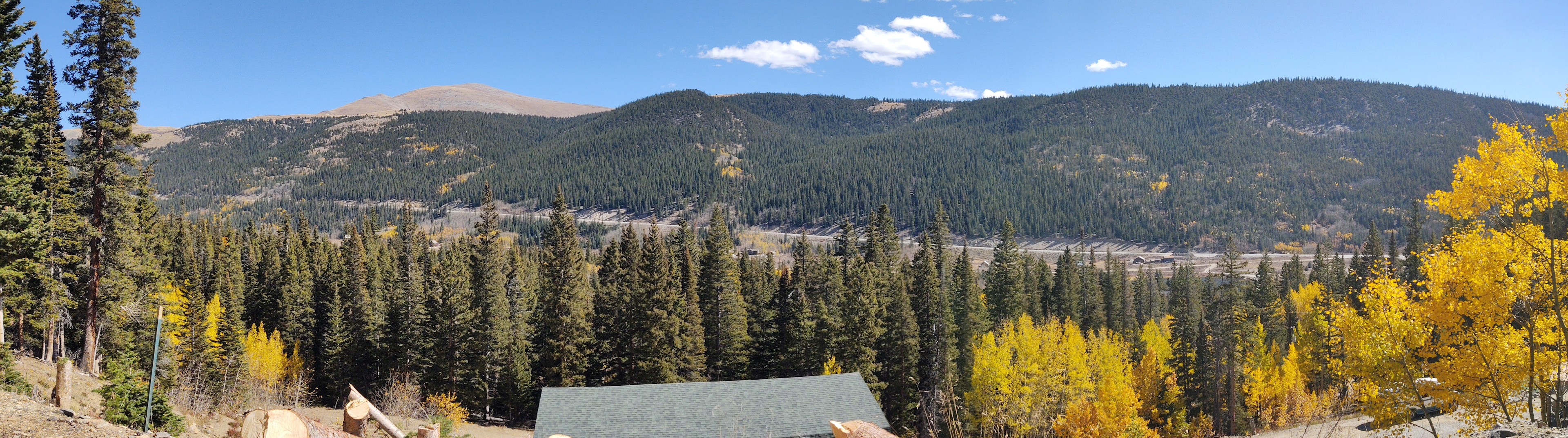 Fall view from property