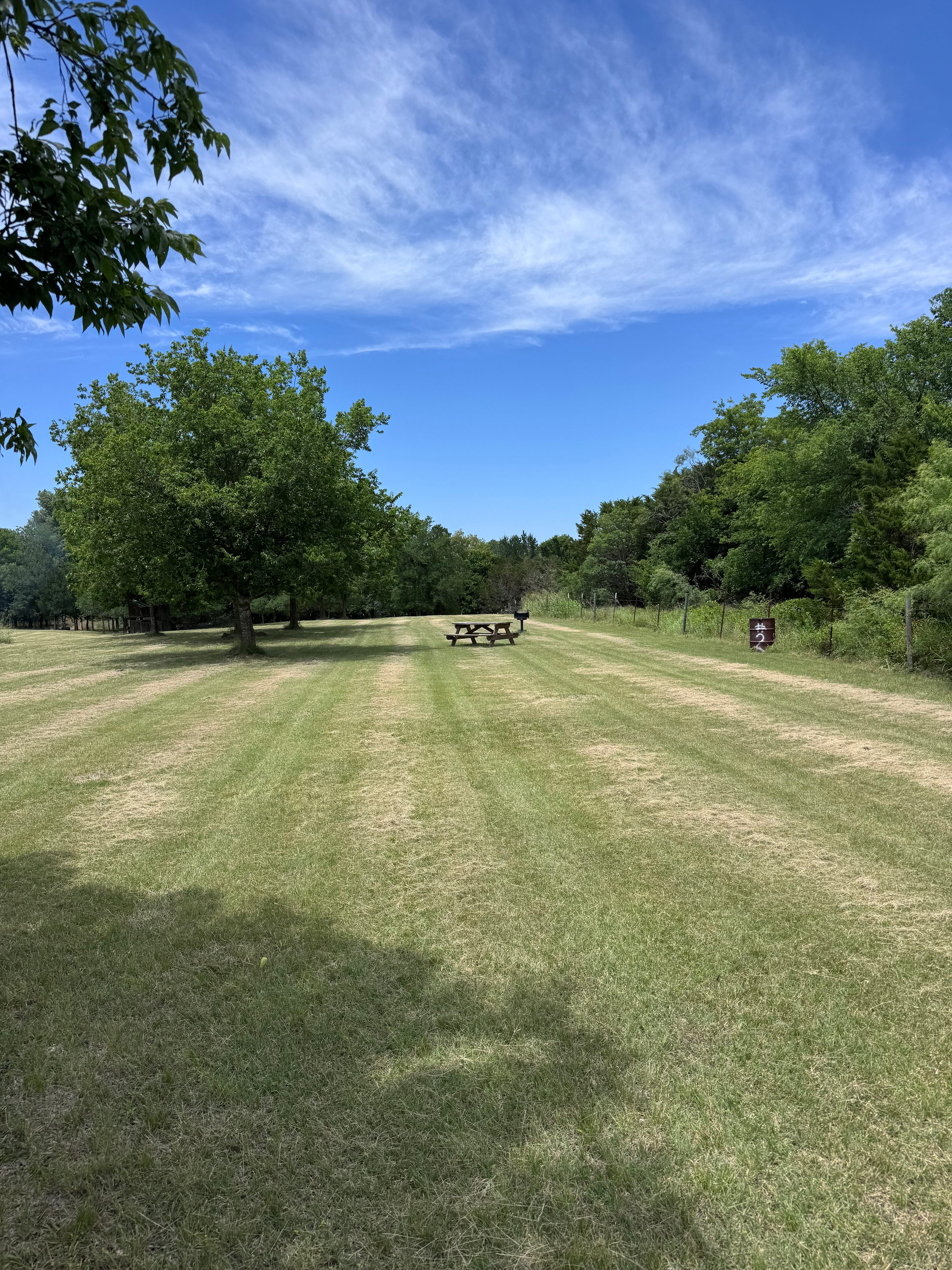 Site 2 is on the right as you enter the camp ground.