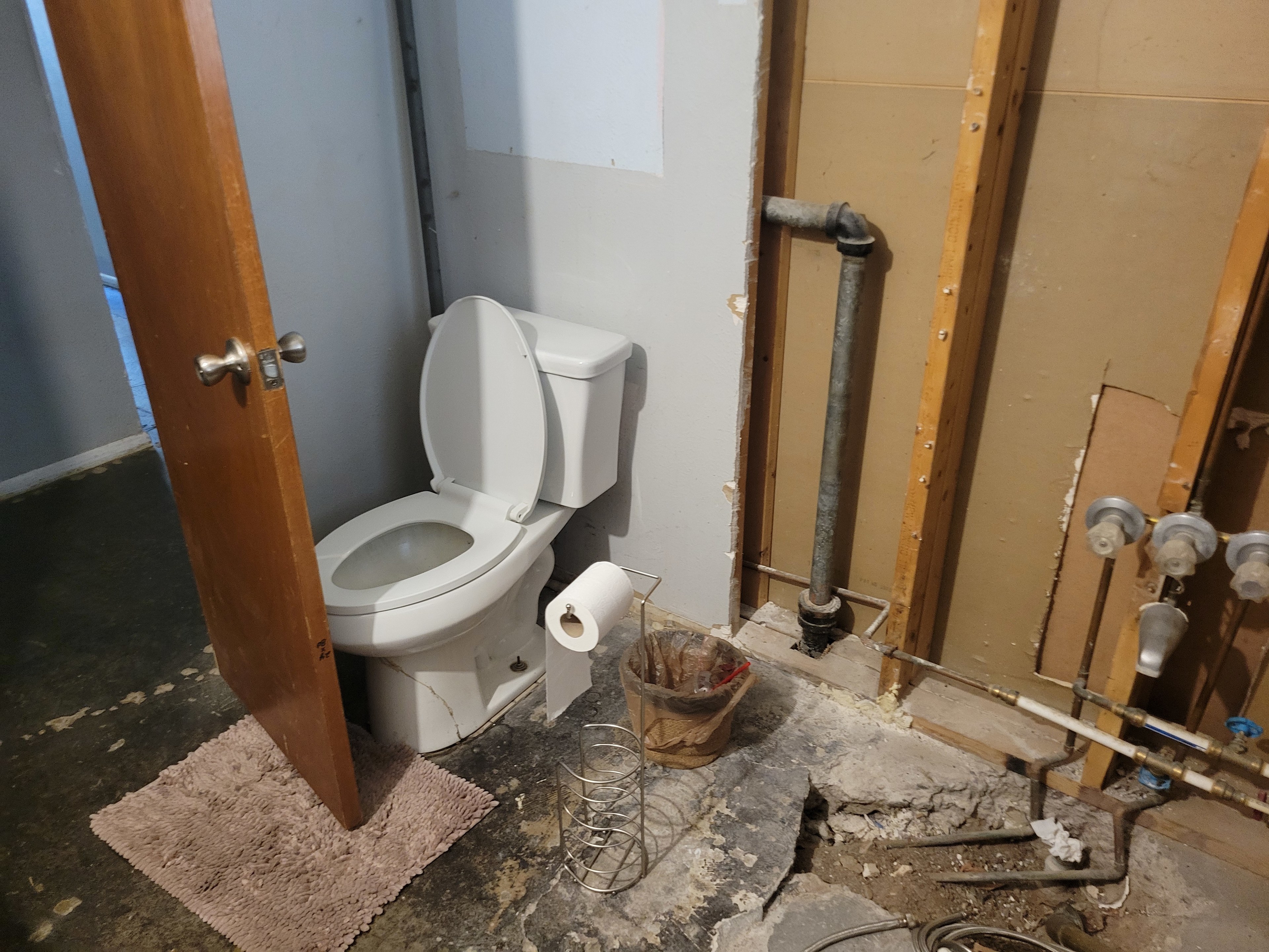 Bathroom was a little rougher than I was expecting