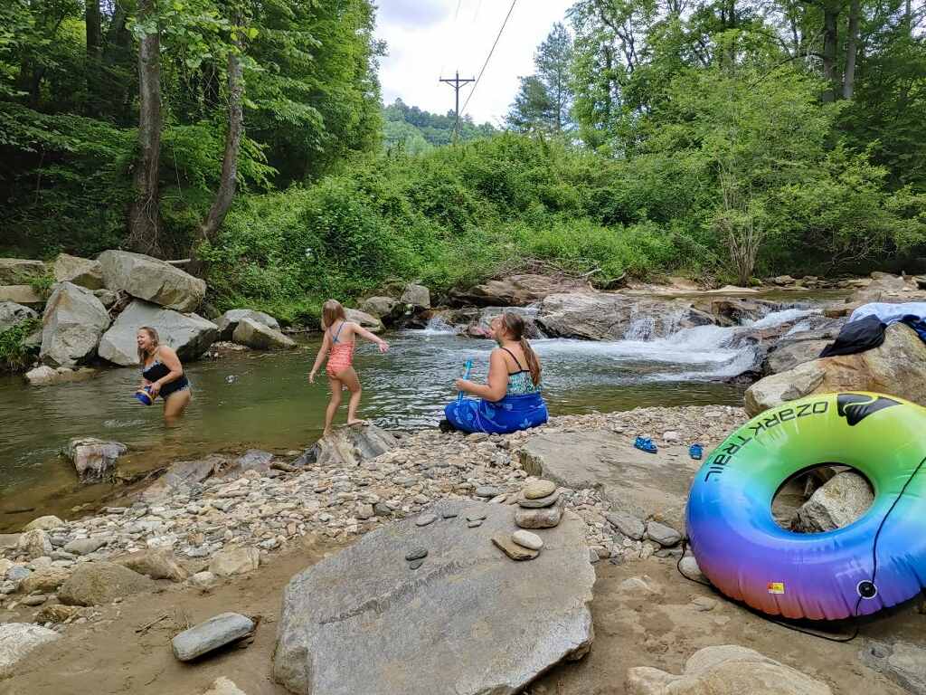 Creek Fall Basecamp near Boone NC