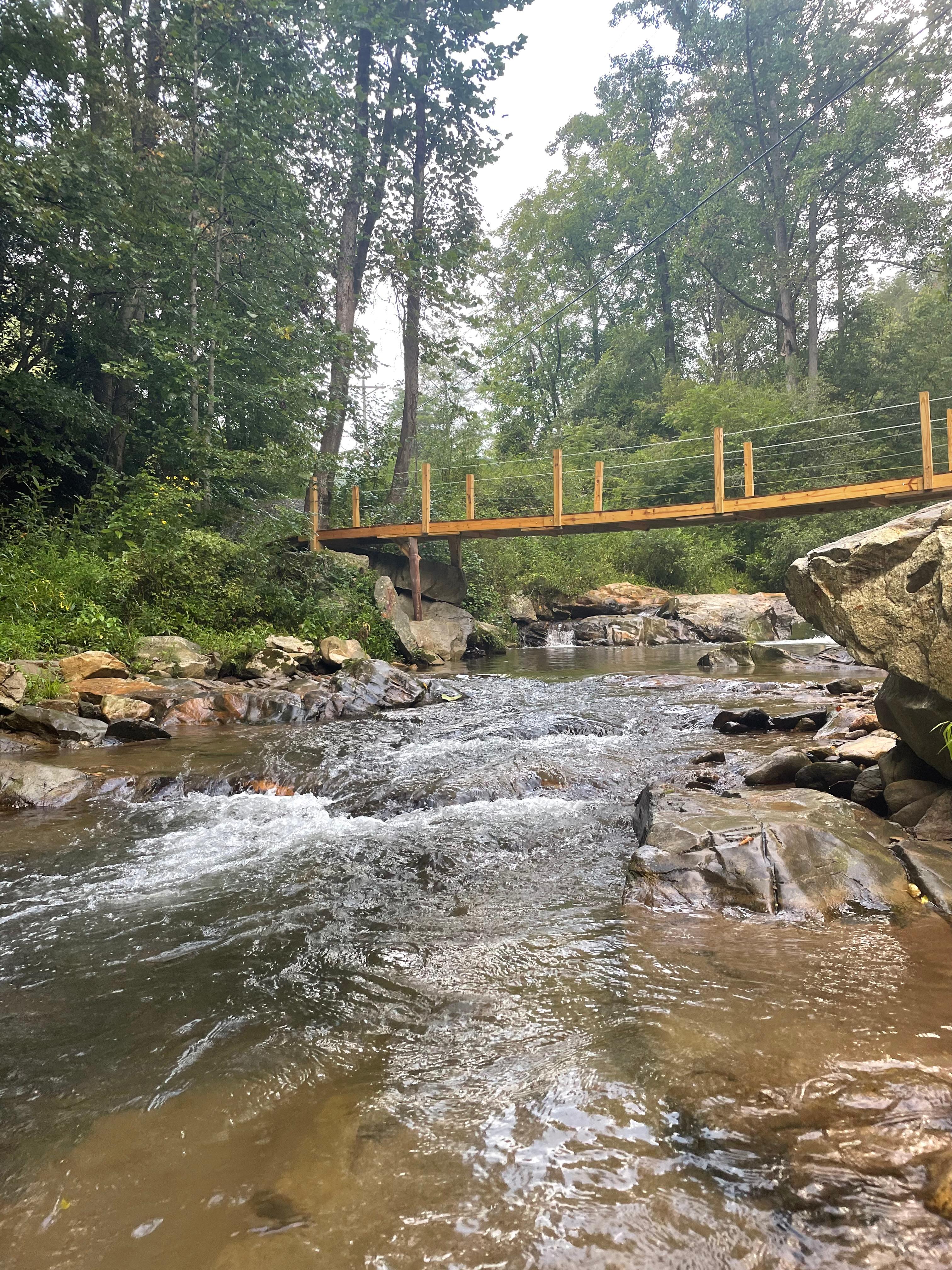 Creek Fall Basecamp near Boone NC