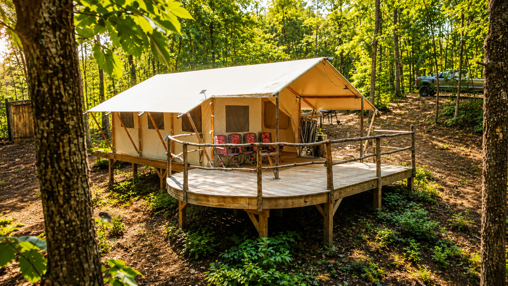 Off-Grid Glamping Retreat | 180 Private Acres