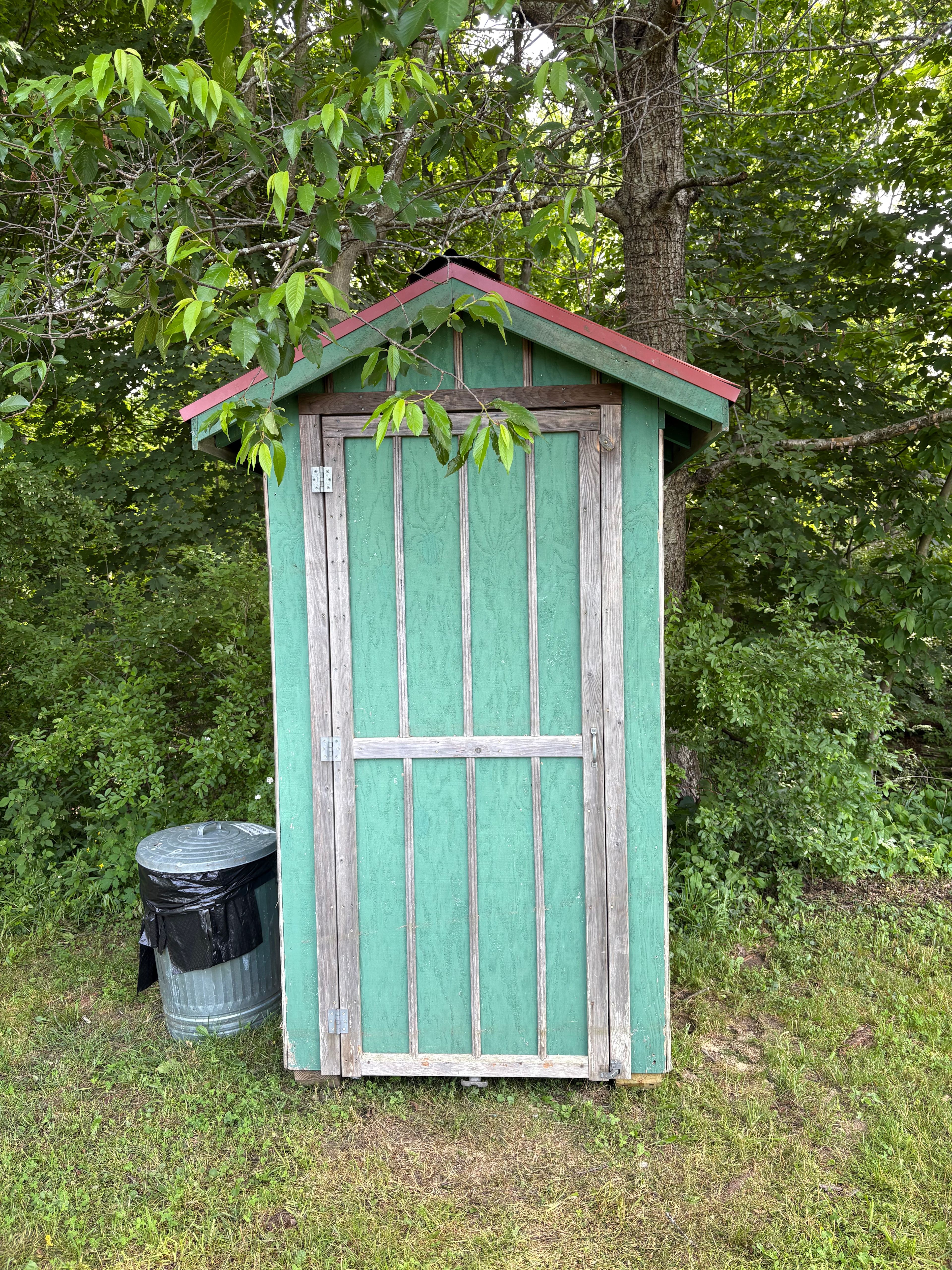 Site 5 outhouse
