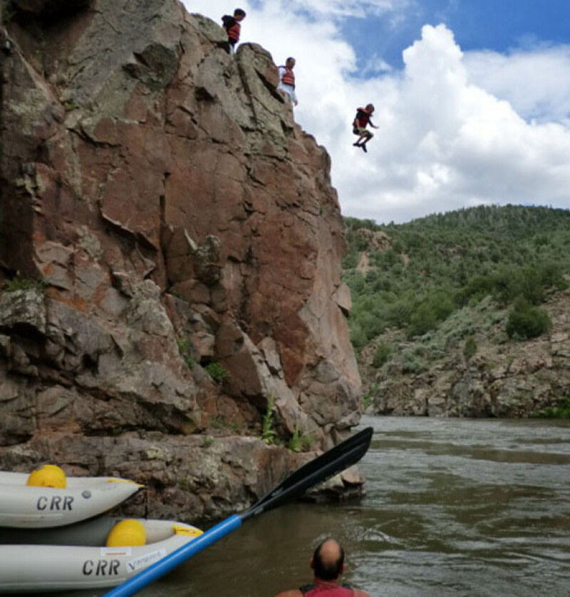 Colorado River Runs in Radium