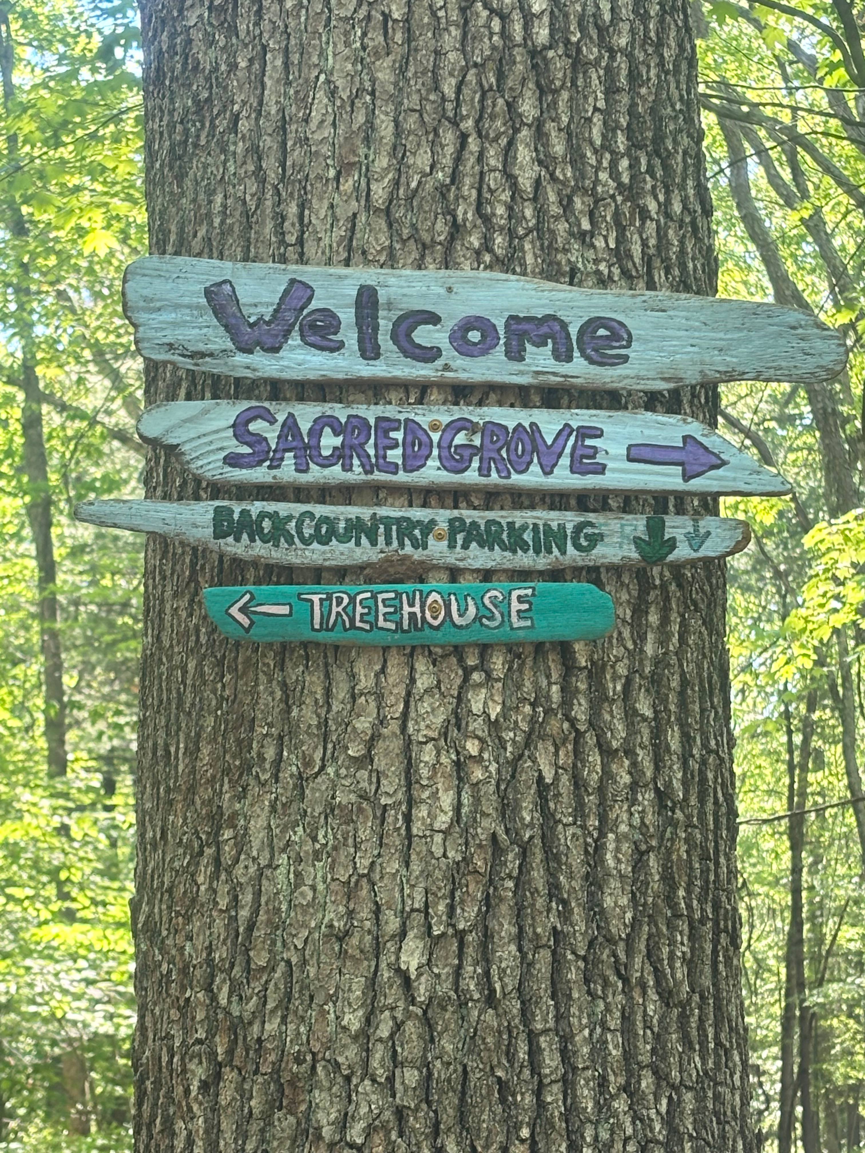 Sacred Sound Center: Campground