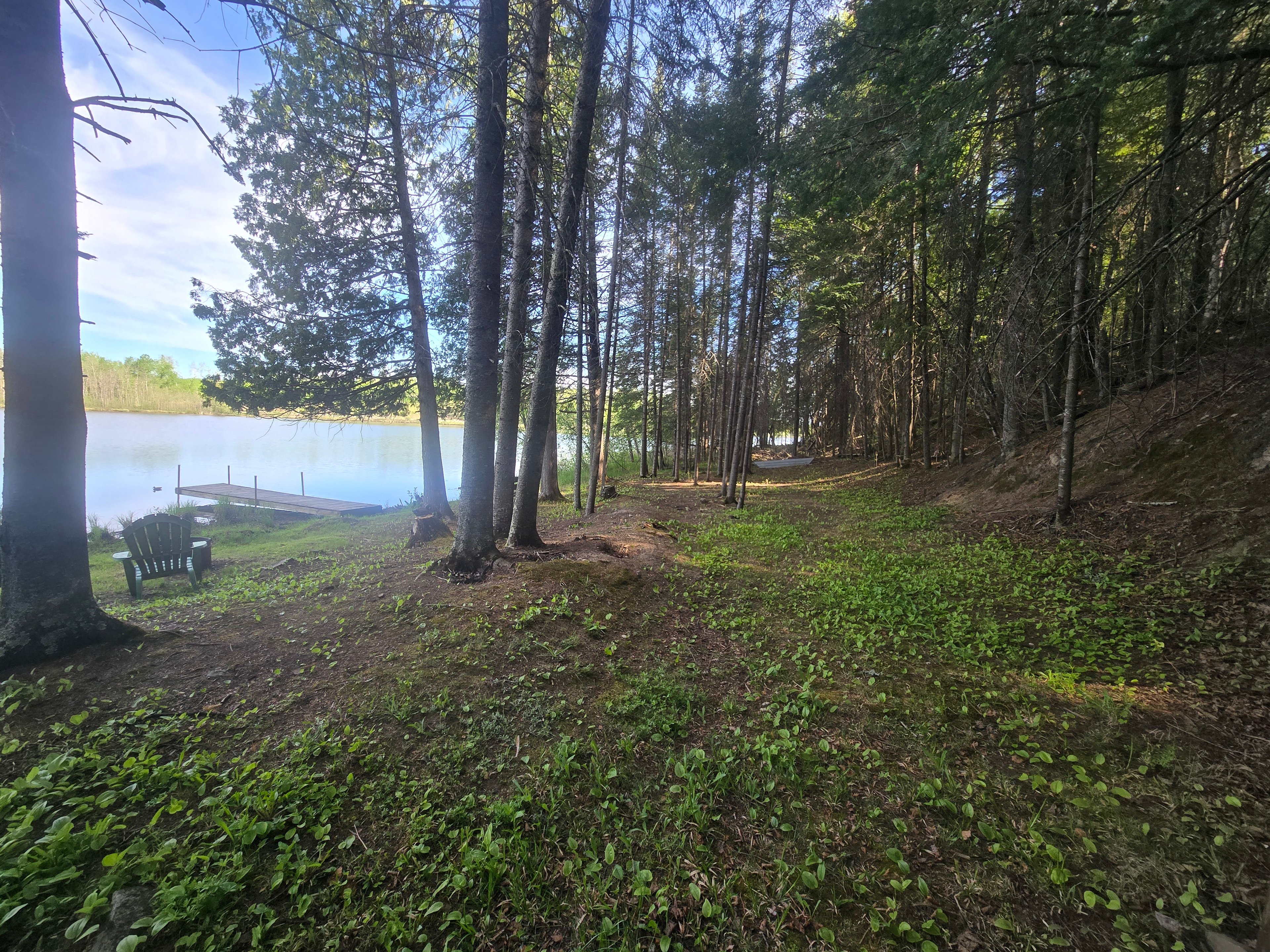 The lakeside camp site 