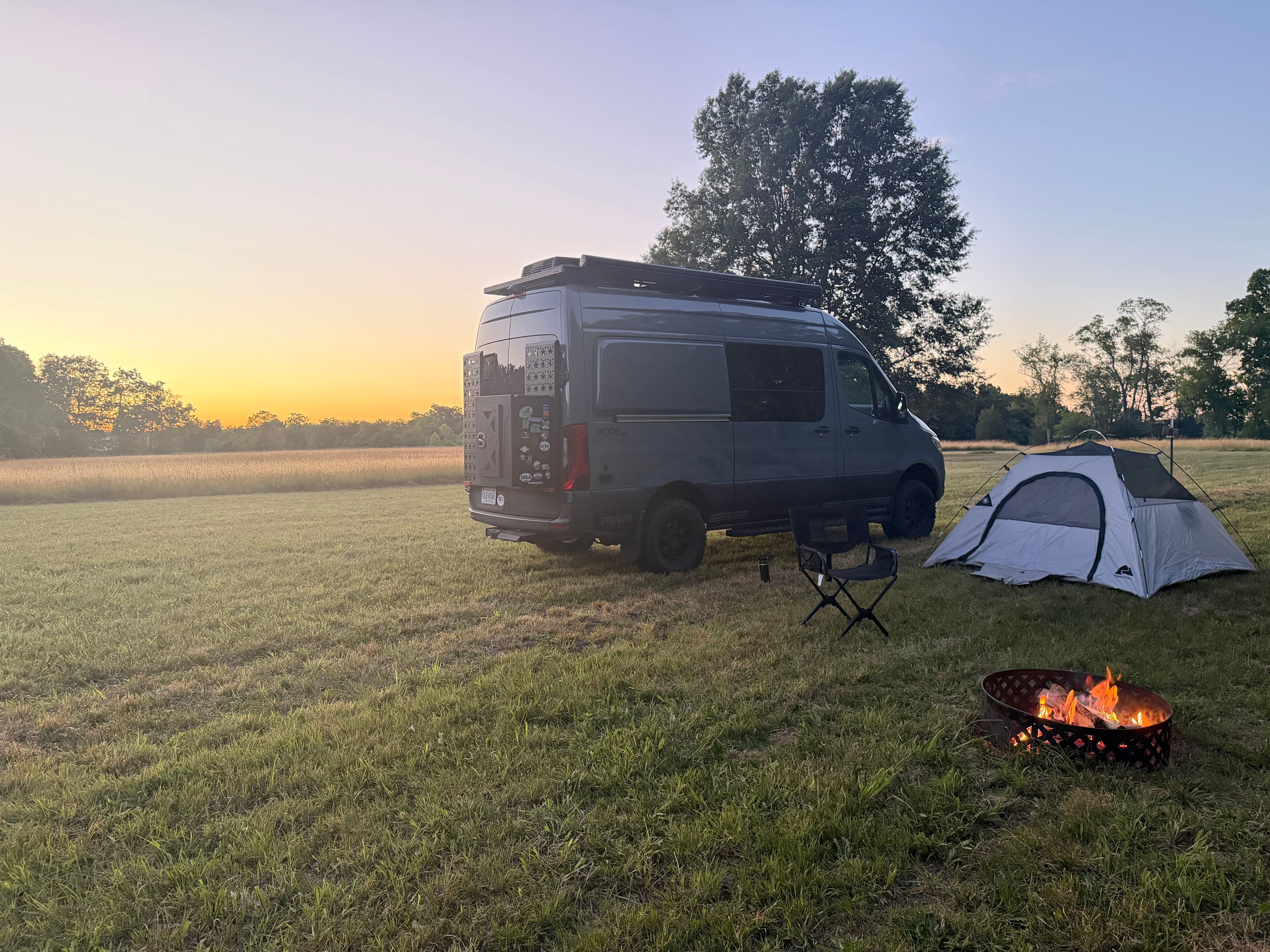 Tranquil Camping by Patuxent River