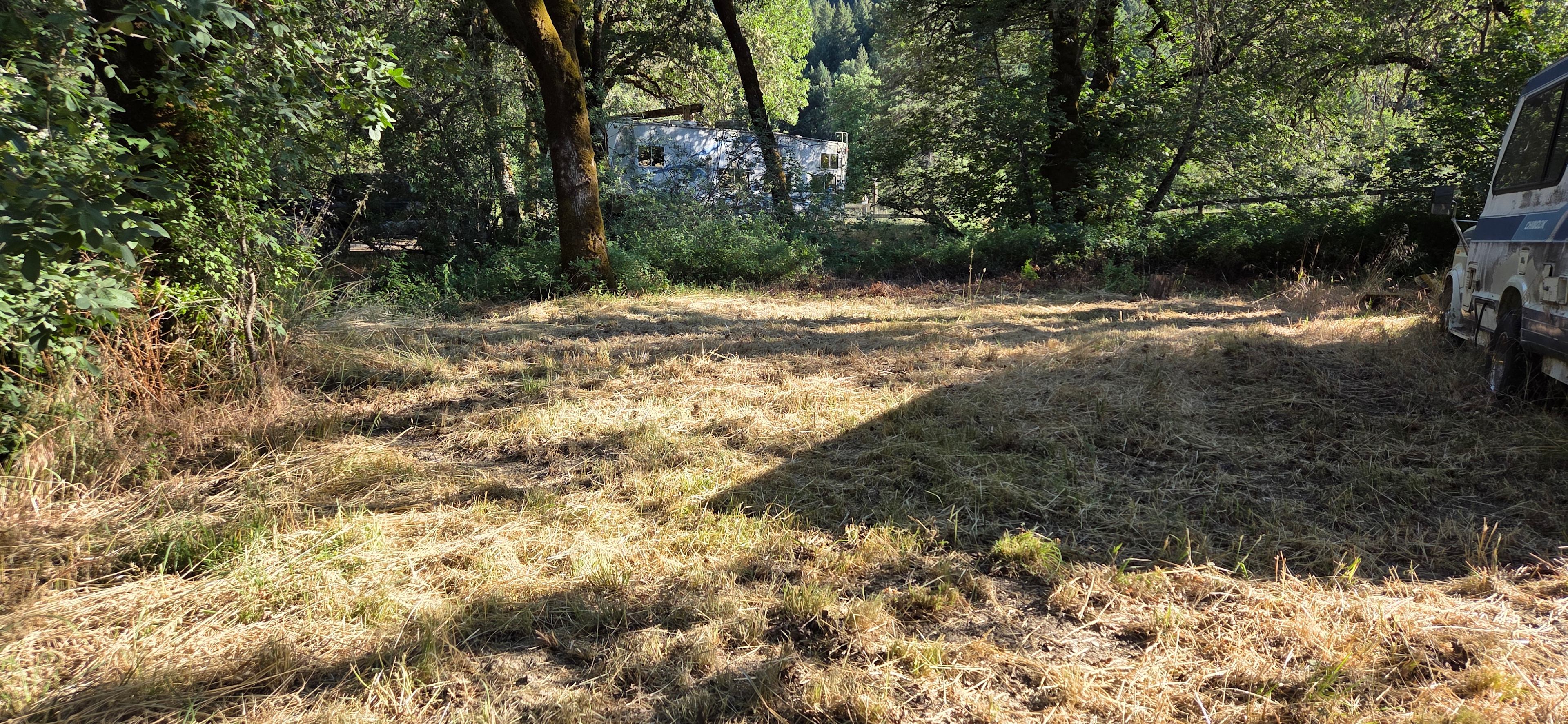 Creekside camping/RV Space from entrance
