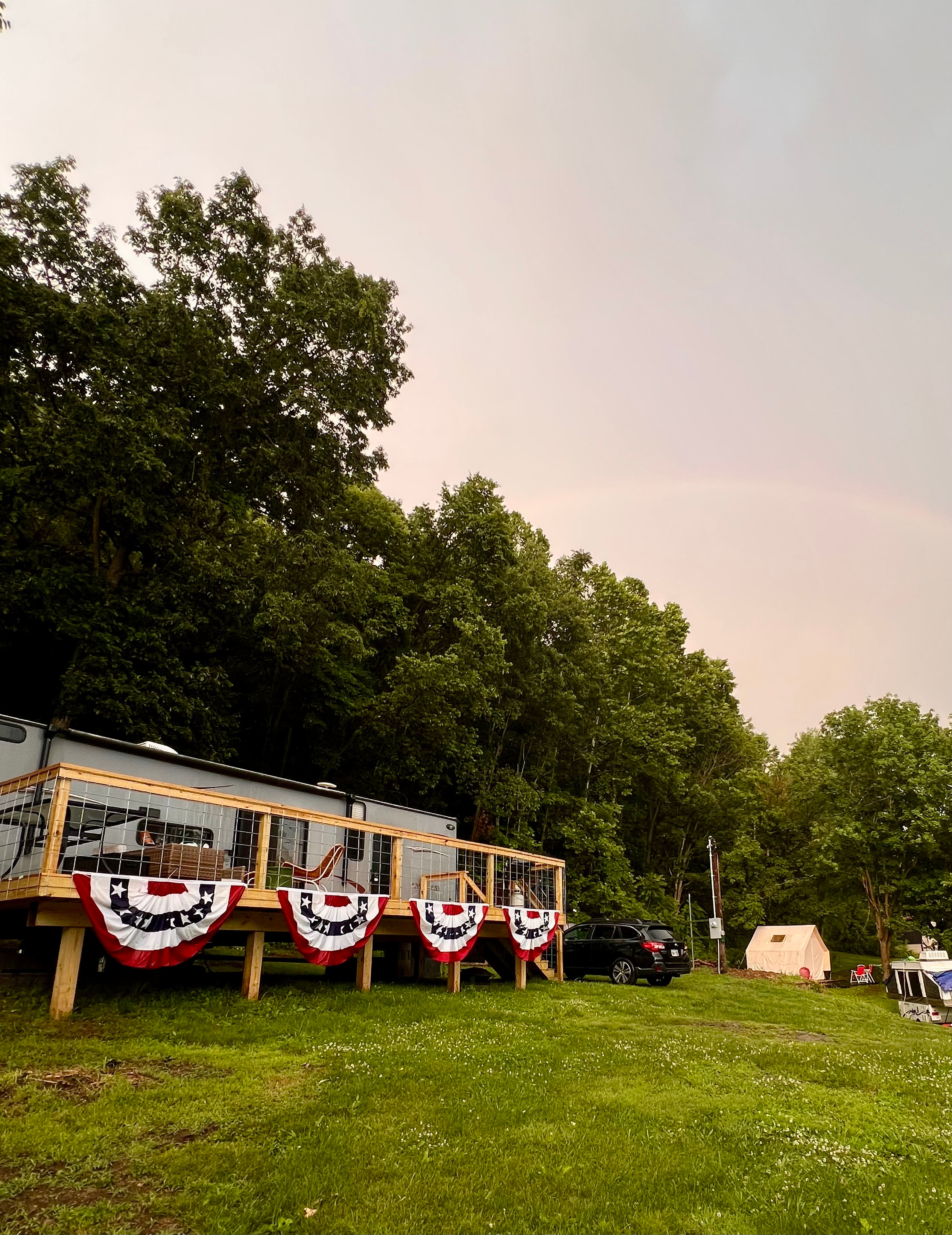 Riverview RV and Glamp Tent nearby