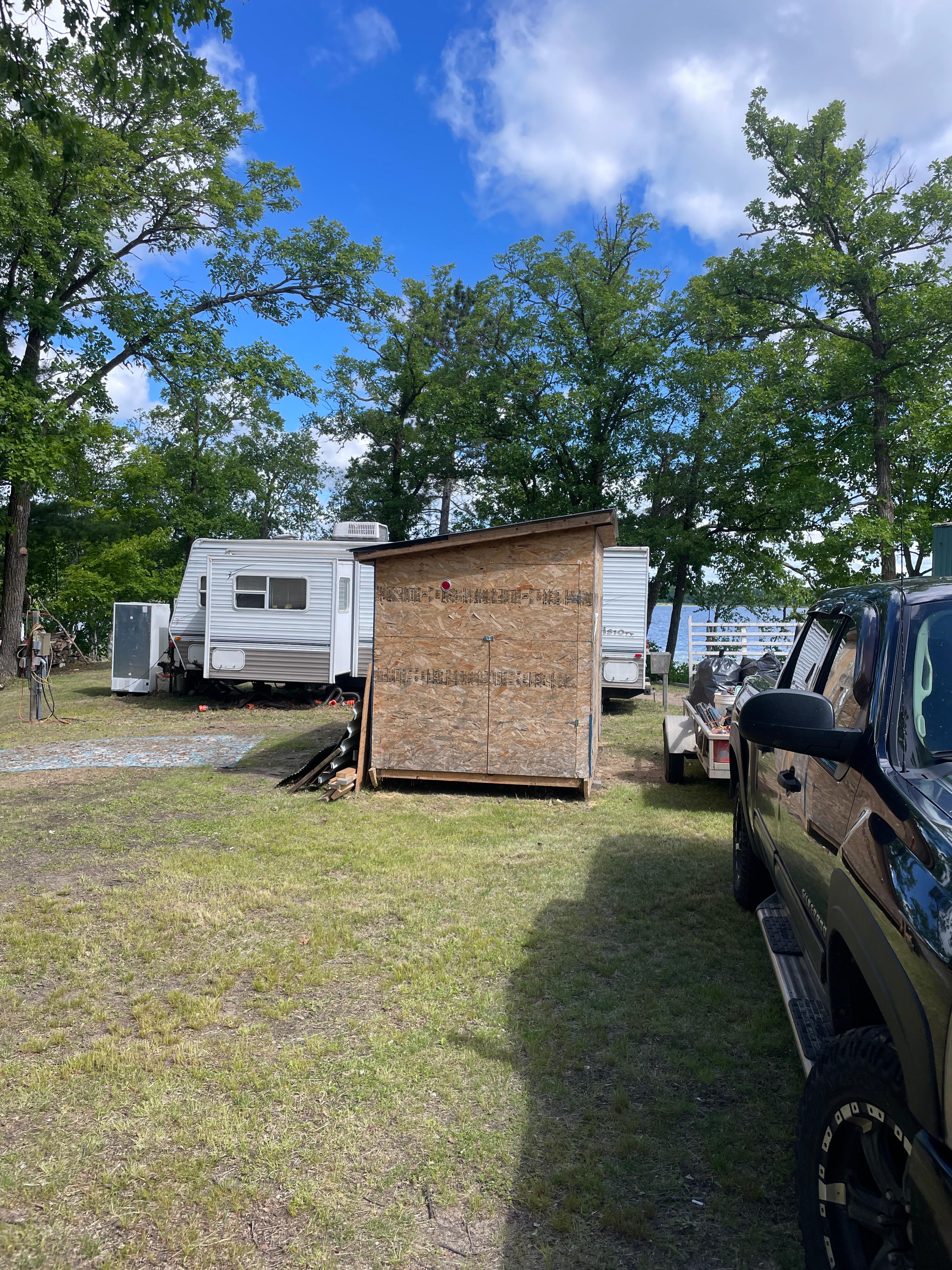 Soon to be sauna building 