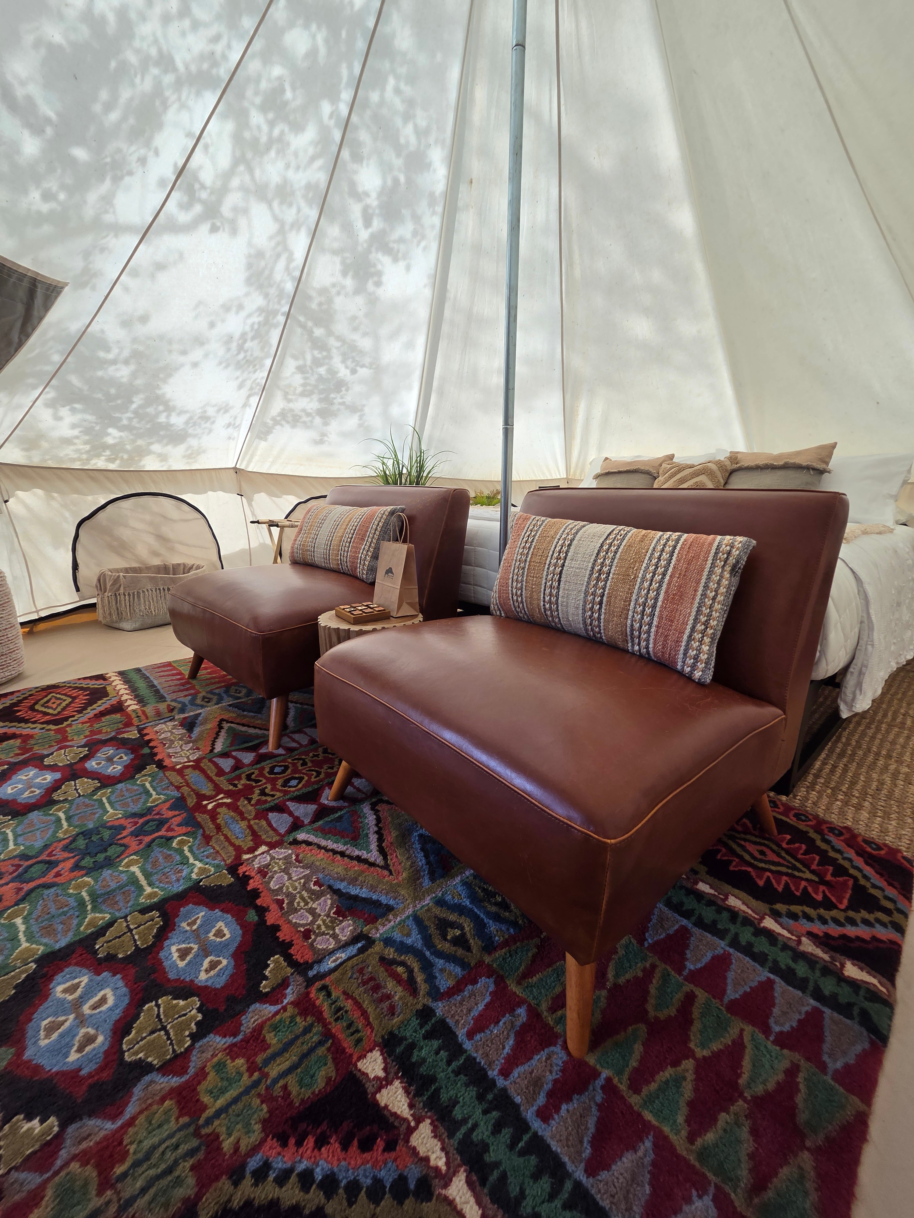 Glamping in The Trees