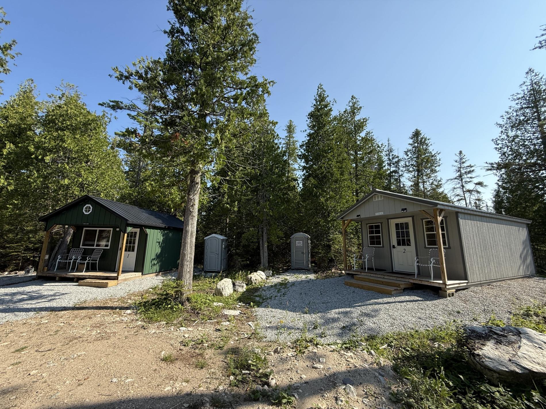 Johnswood Off-Grid Cabins on Drummond Island